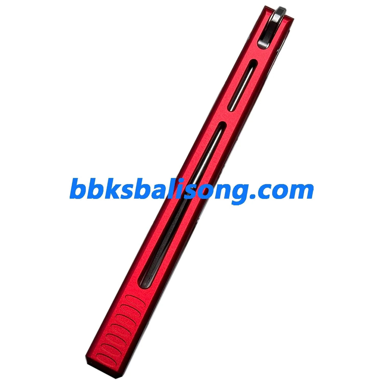 Apocalypse Vixen Balisong Clone 7075 Aluminum Handle False Edge - Image 3