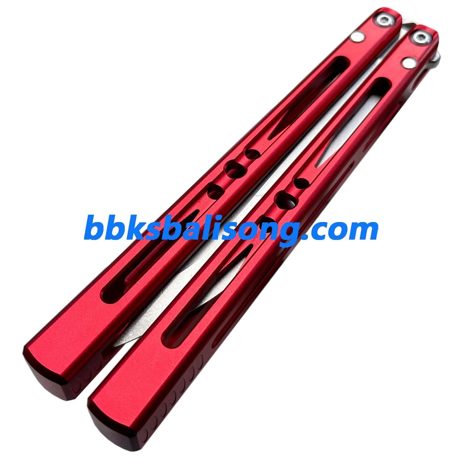 Apocalypse Vixen Balisong Clone 7075 Aluminum Handle False Edge - Image 4