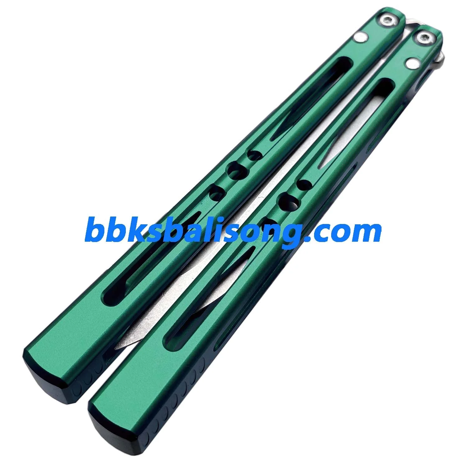Apocalypse Vixen Balisong Clone 7075 Aluminum Handle False Edge - Image 6