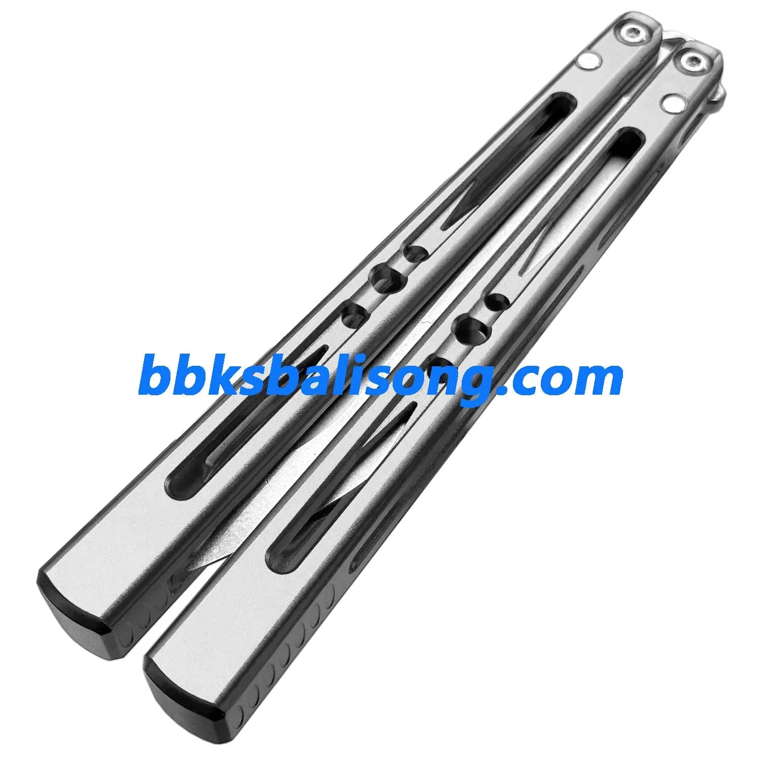 Apocalypse Vixen Balisong Clone 7075 Aluminum Handle False Edge - Image 7