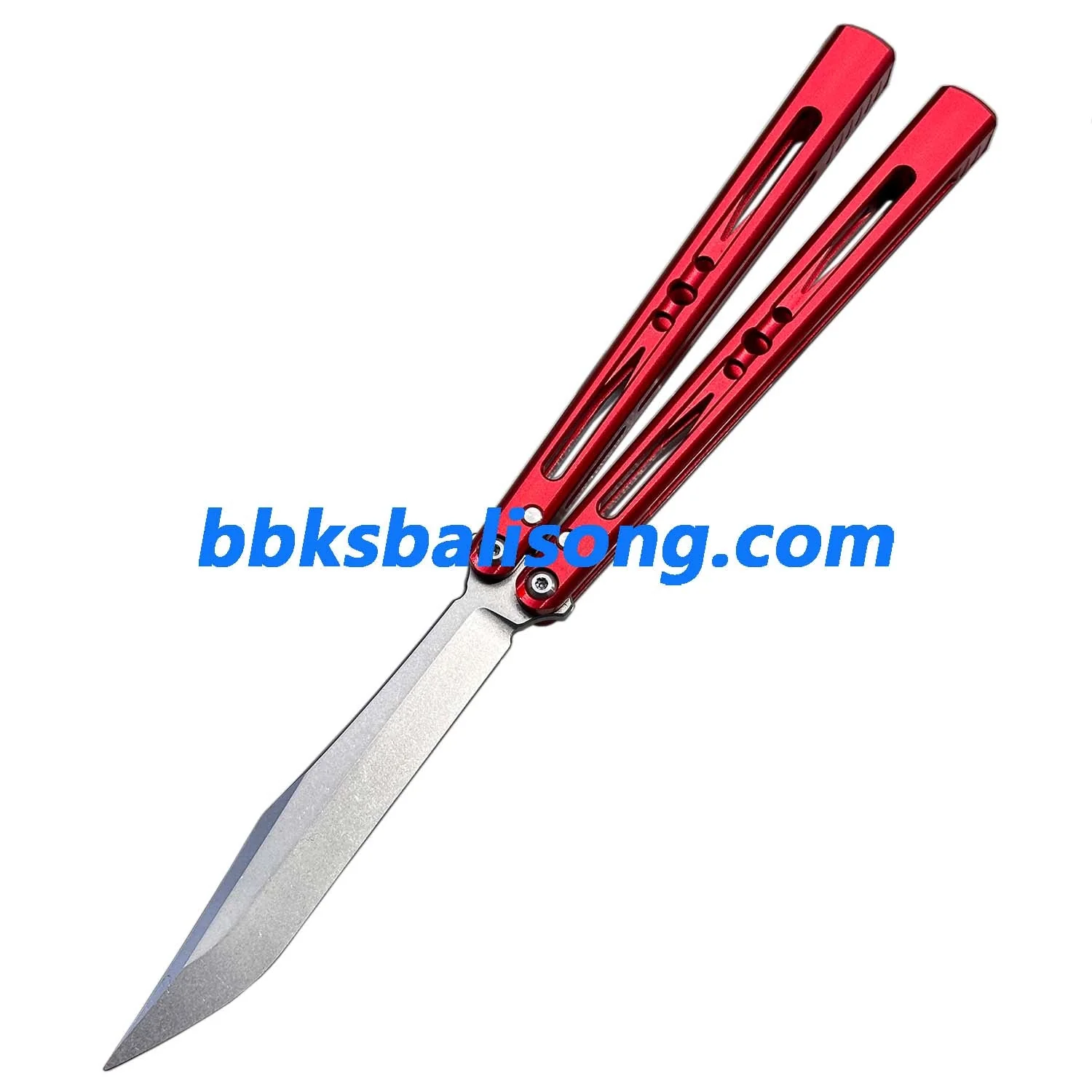 Apocalypse Vixen Balisong Clone 7075 Aluminum Handle False Edge - Image 8