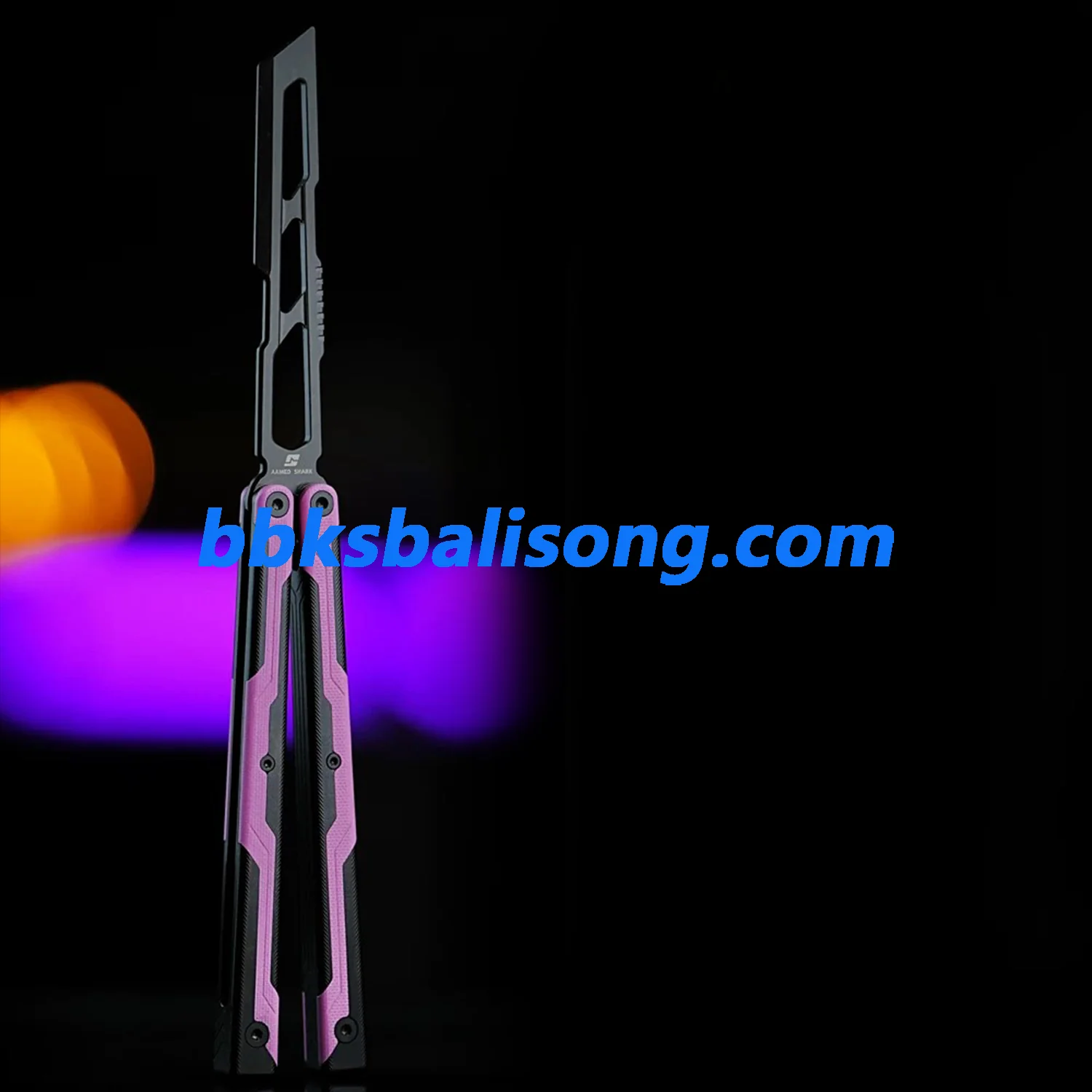 ARMED SHARK Ajax Balisong Trainer 7075 Aluminum +G10 Handle - Image 26