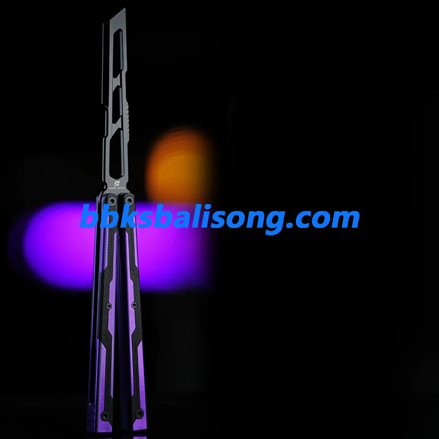 ARMED SHARK Ajax Balisong Trainer 7075 Aluminum +G10 Handle - Image 27