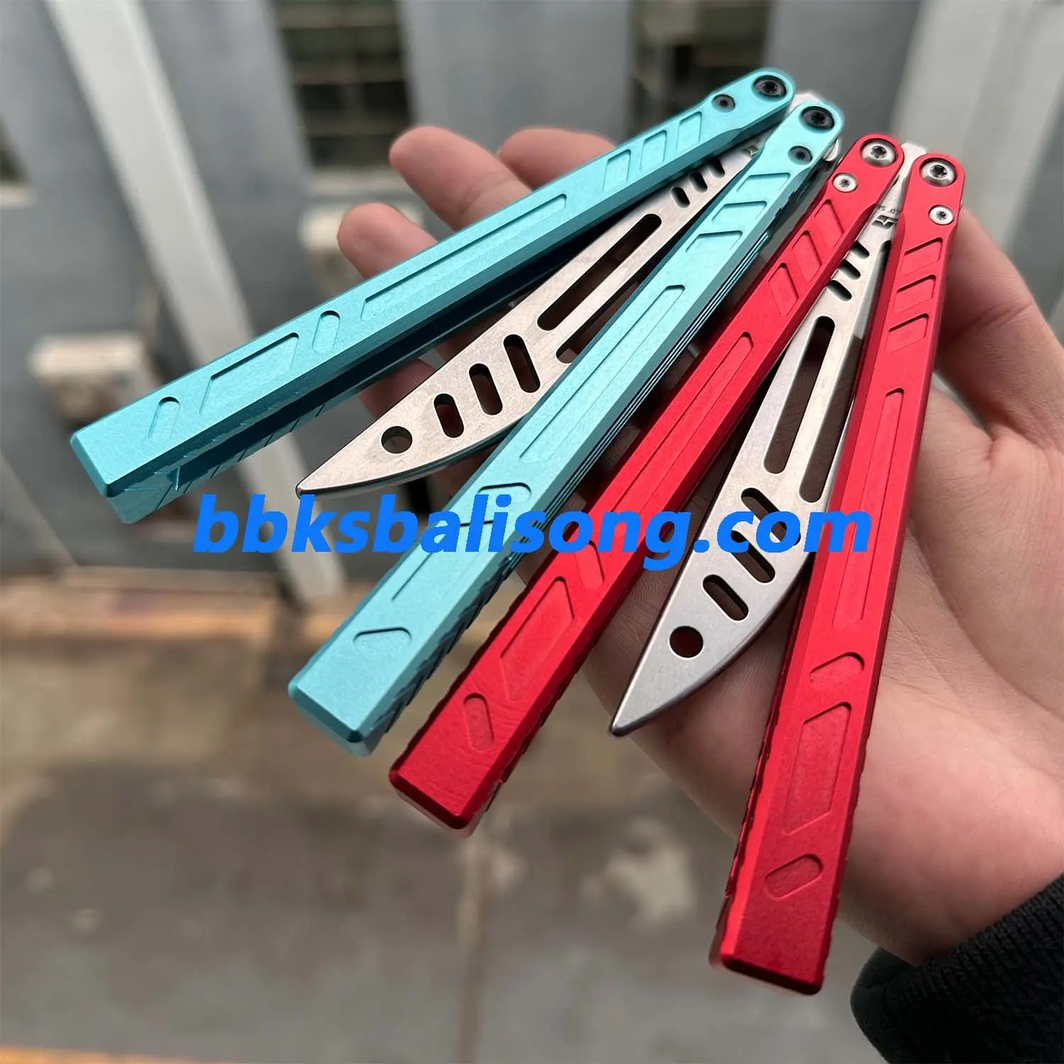 ARMED SHARK 7075 Aluminum Channel Barebones Balisong Clone - Image 13