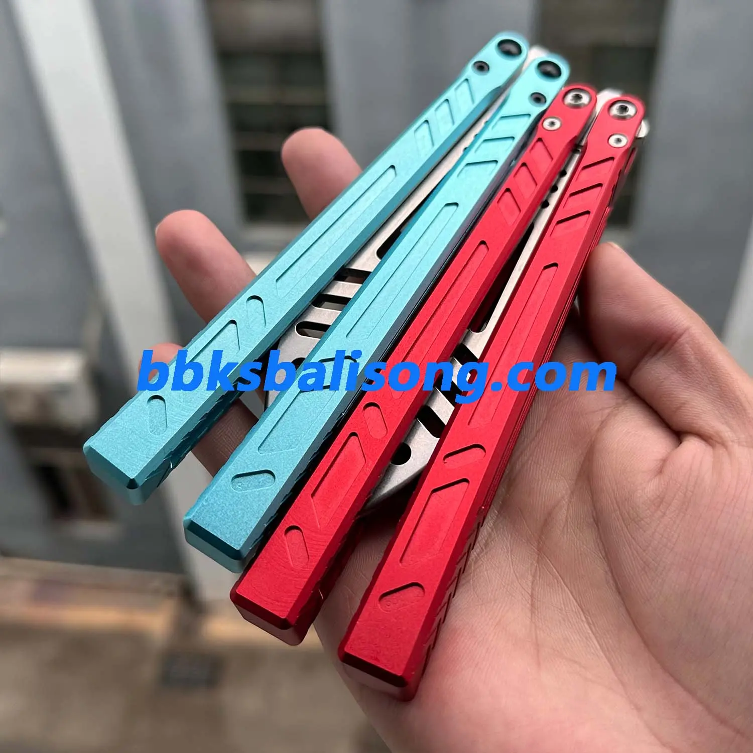 ARMED SHARK 7075 Aluminum Channel Barebones Balisong Clone - Image 14
