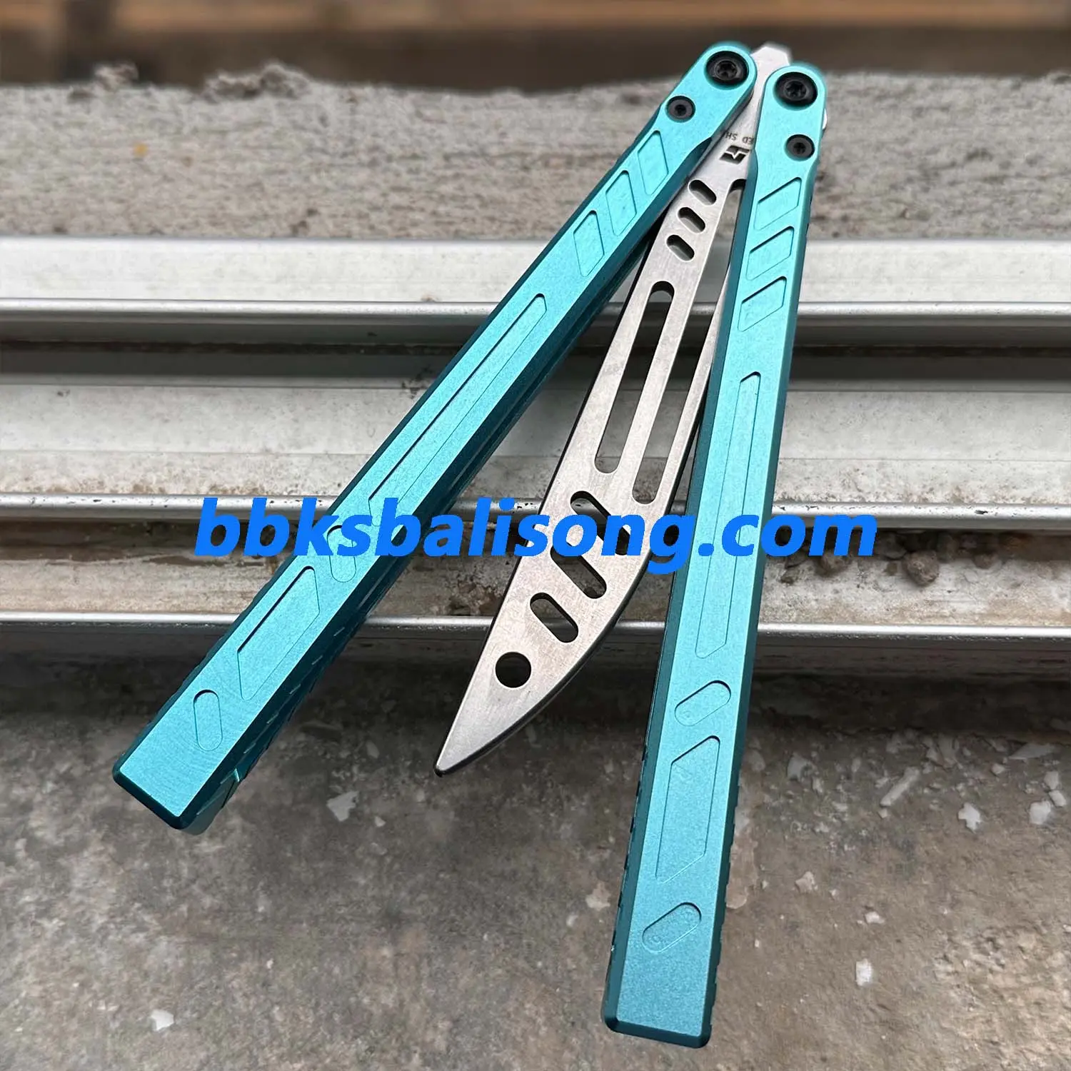 ARMED SHARK 7075 Aluminum Channel Barebones Balisong Clone - Image 17
