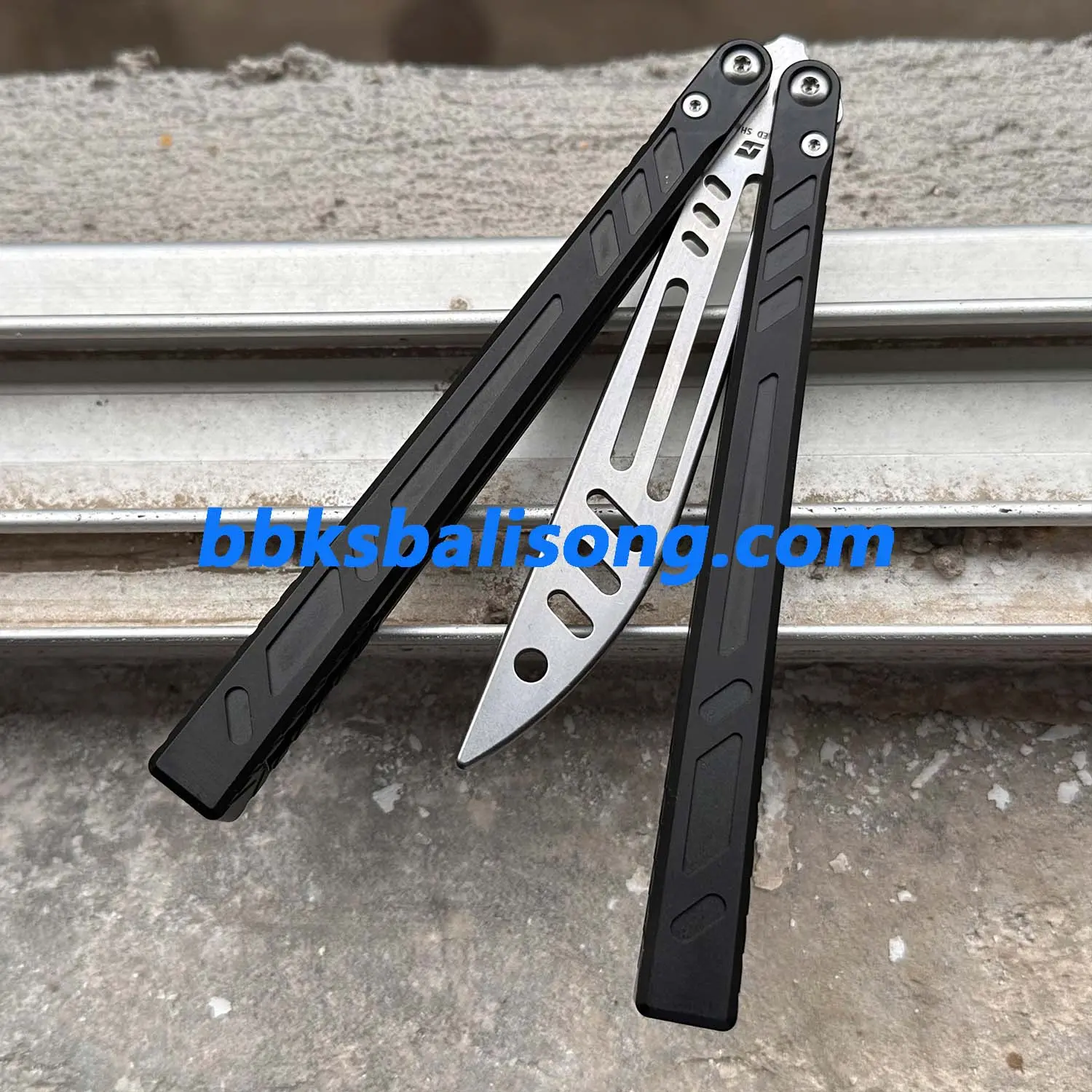 ARMED SHARK 7075 Aluminum Channel Barebones Balisong Clone - Image 19