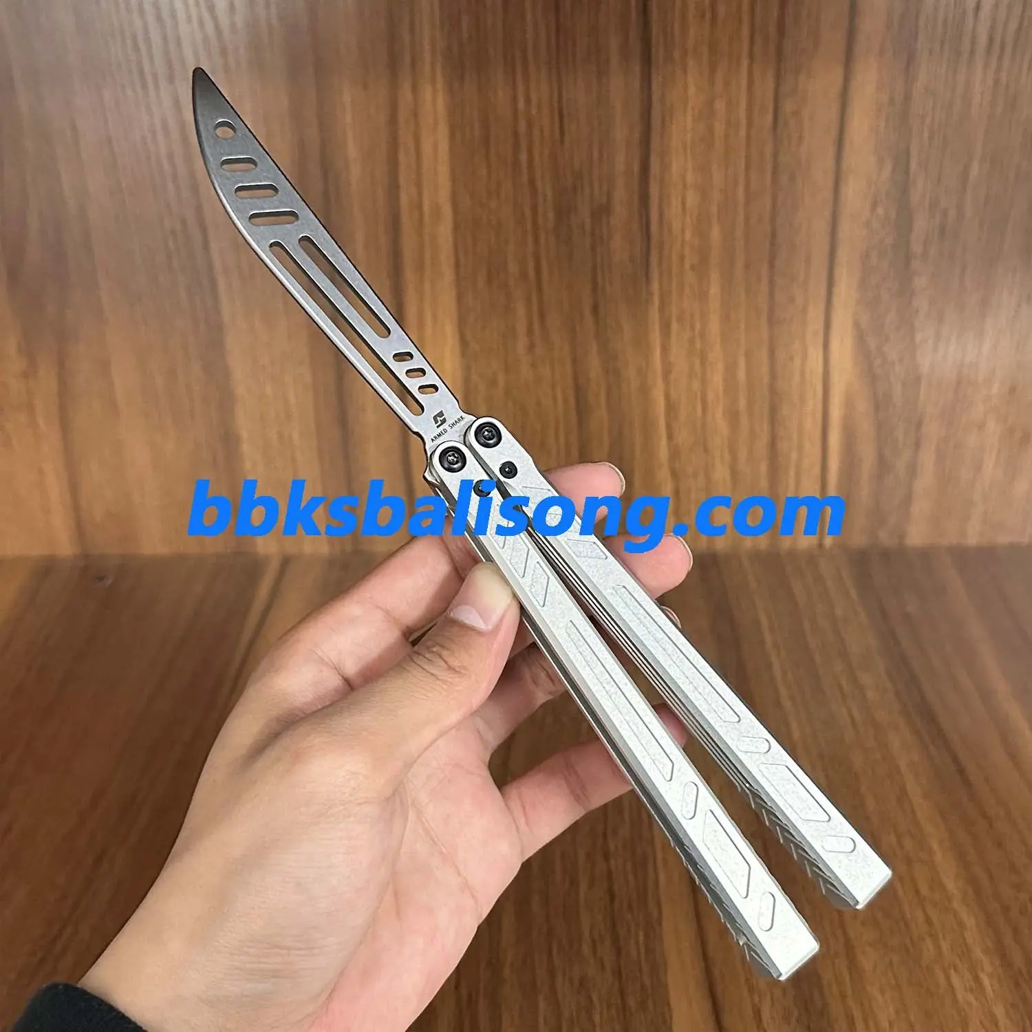 ARMED SHARK 7075 Aluminum Channel Barebones Balisong Clone - Image 23