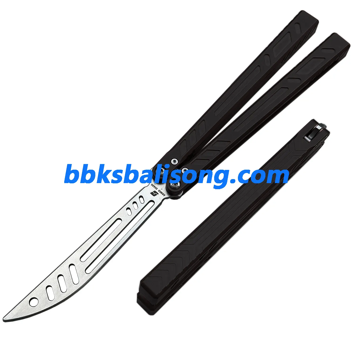 ARMED SHARK 7075 Aluminum Channel Barebones Balisong Clone - Image 33