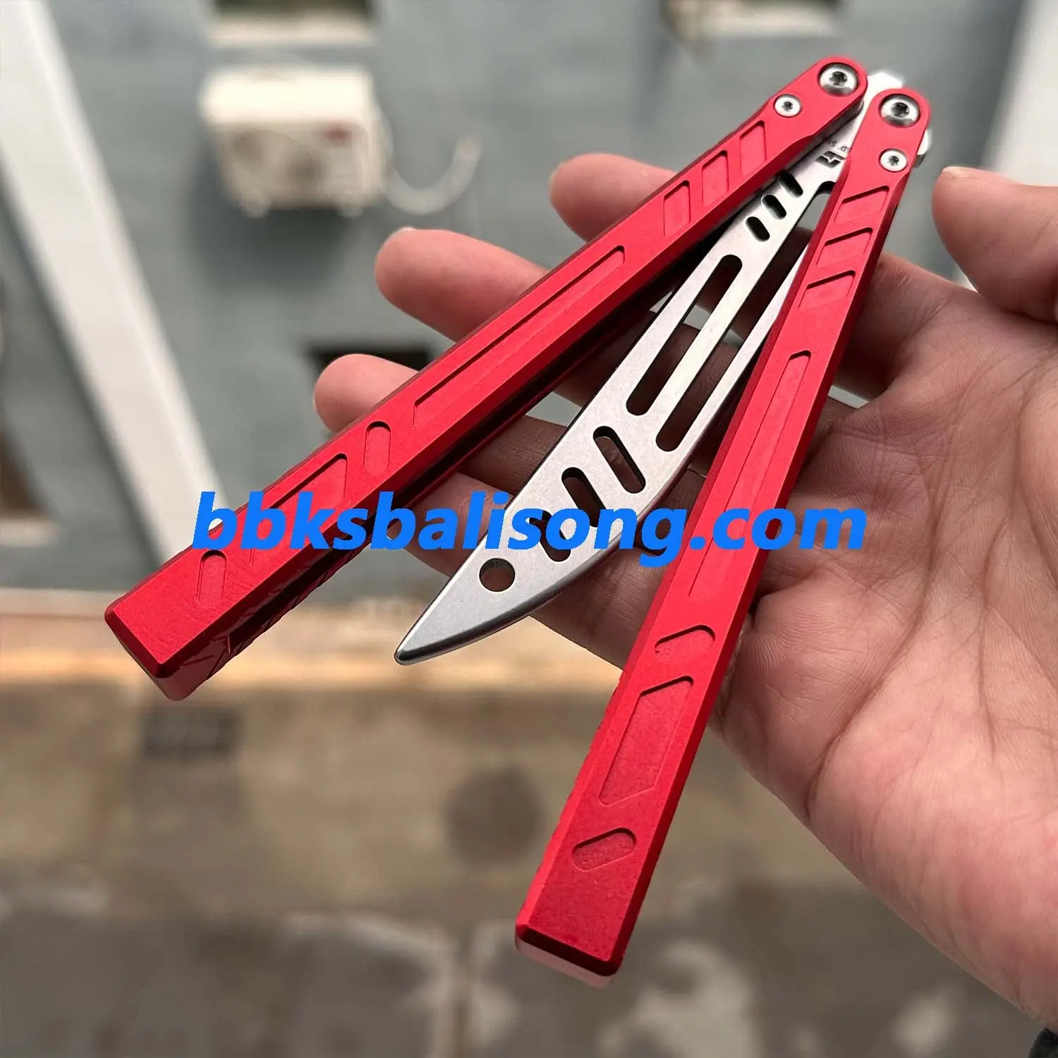 ARMED SHARK 7075 Aluminum Channel Barebones Balisong Clone - Image 9