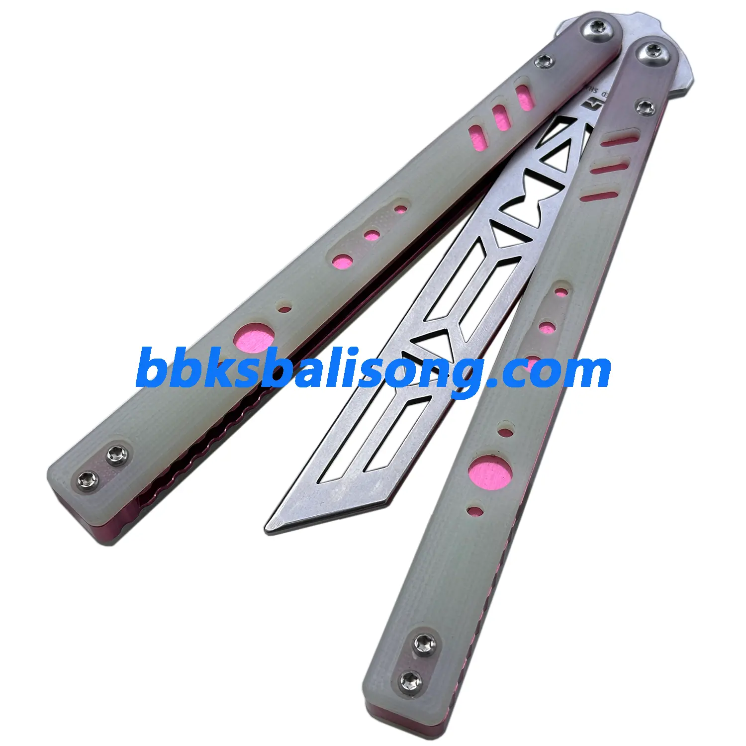 ARMED SHARK Aluminum Channel Replicant V2 Balisong Clone - Image 10