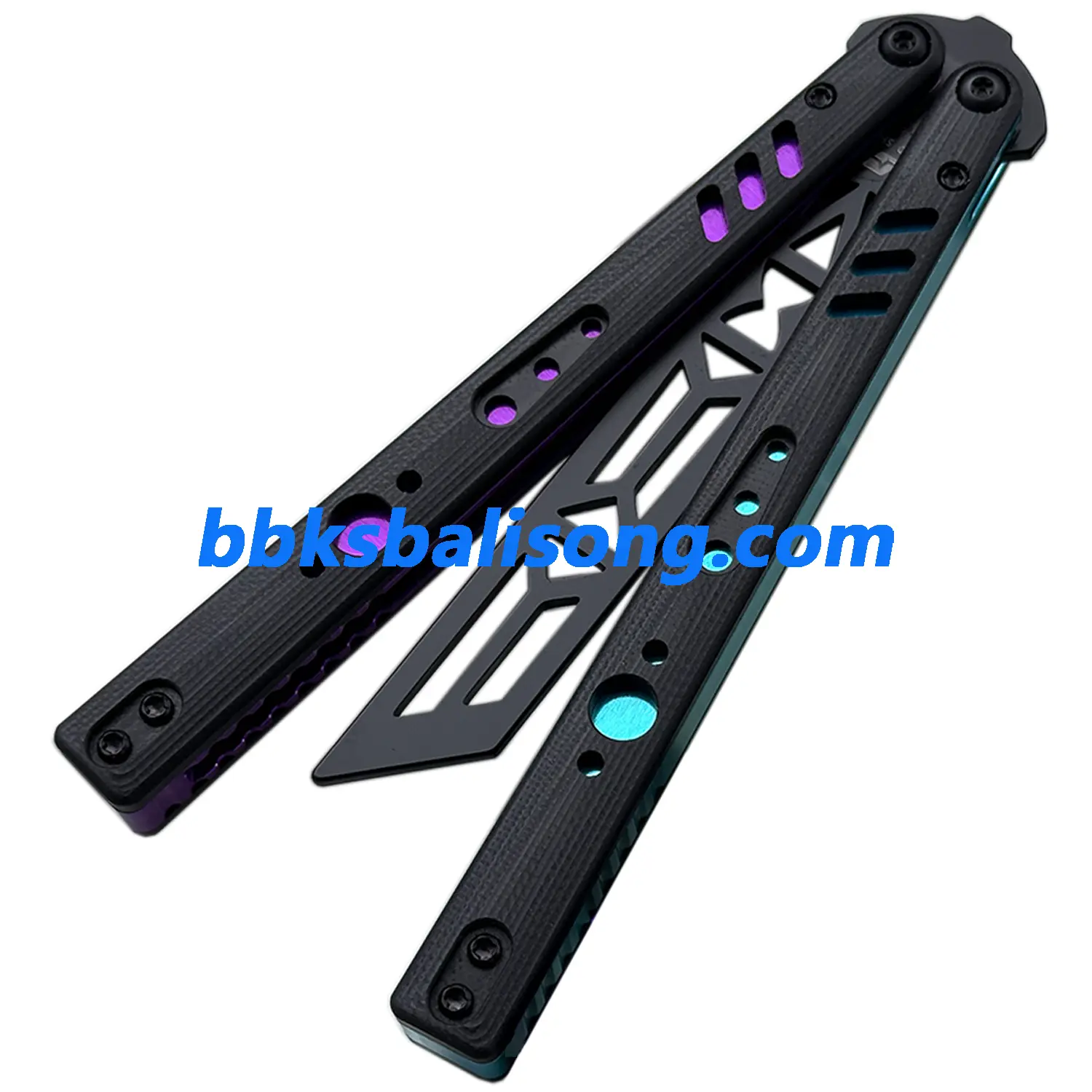ARMED SHARK Aluminum Channel Replicant V2 Balisong Clone - Image 11