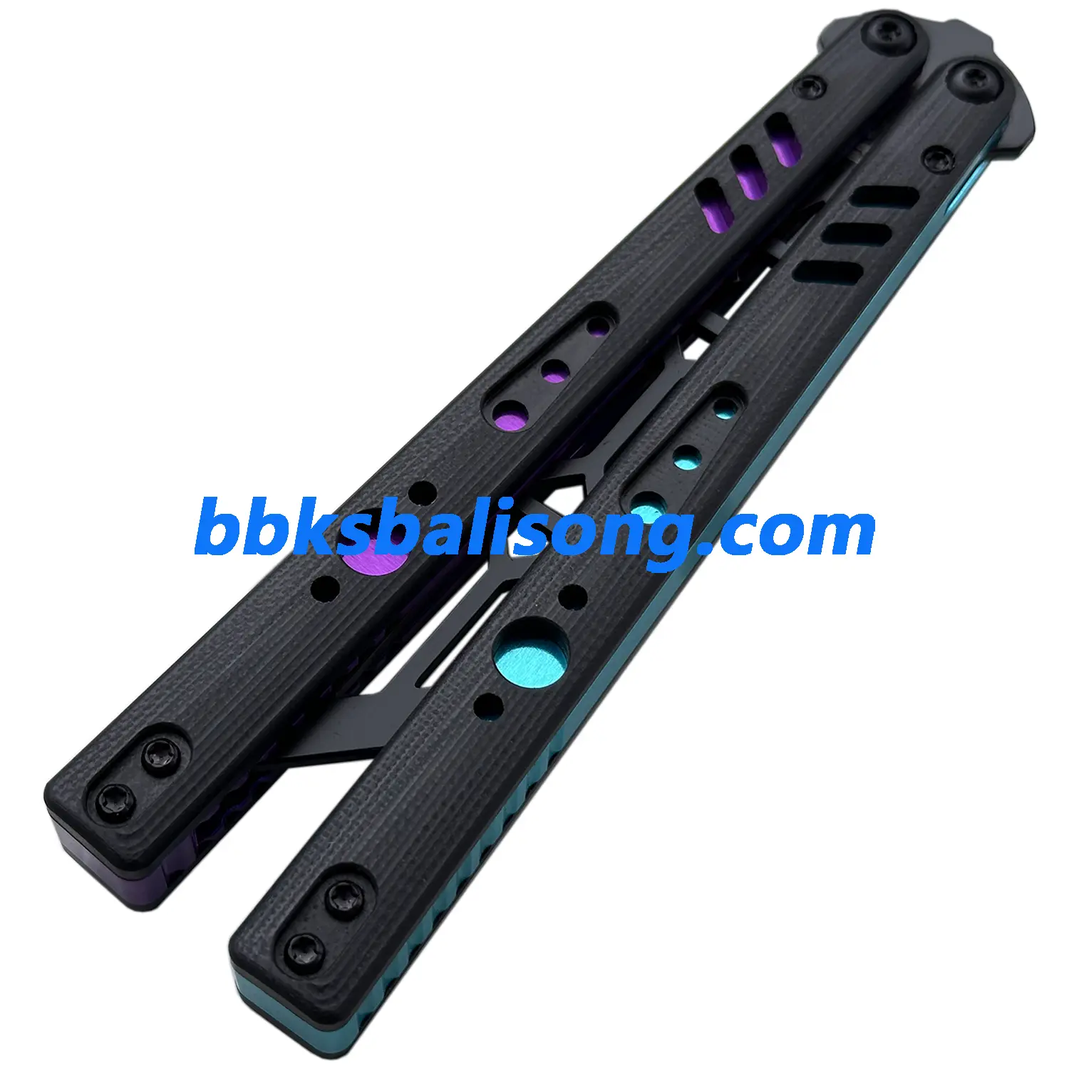 ARMED SHARK Aluminum Channel Replicant V2 Balisong Clone - Image 12