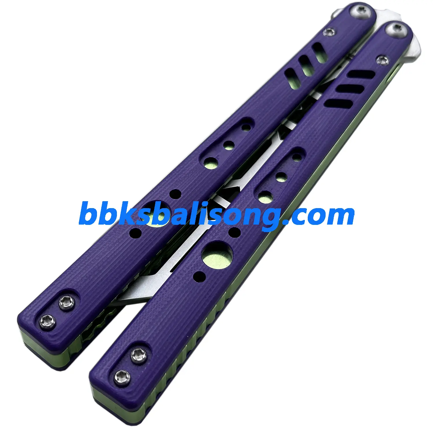 ARMED SHARK Aluminum Channel Replicant V2 Balisong Clone - Image 13