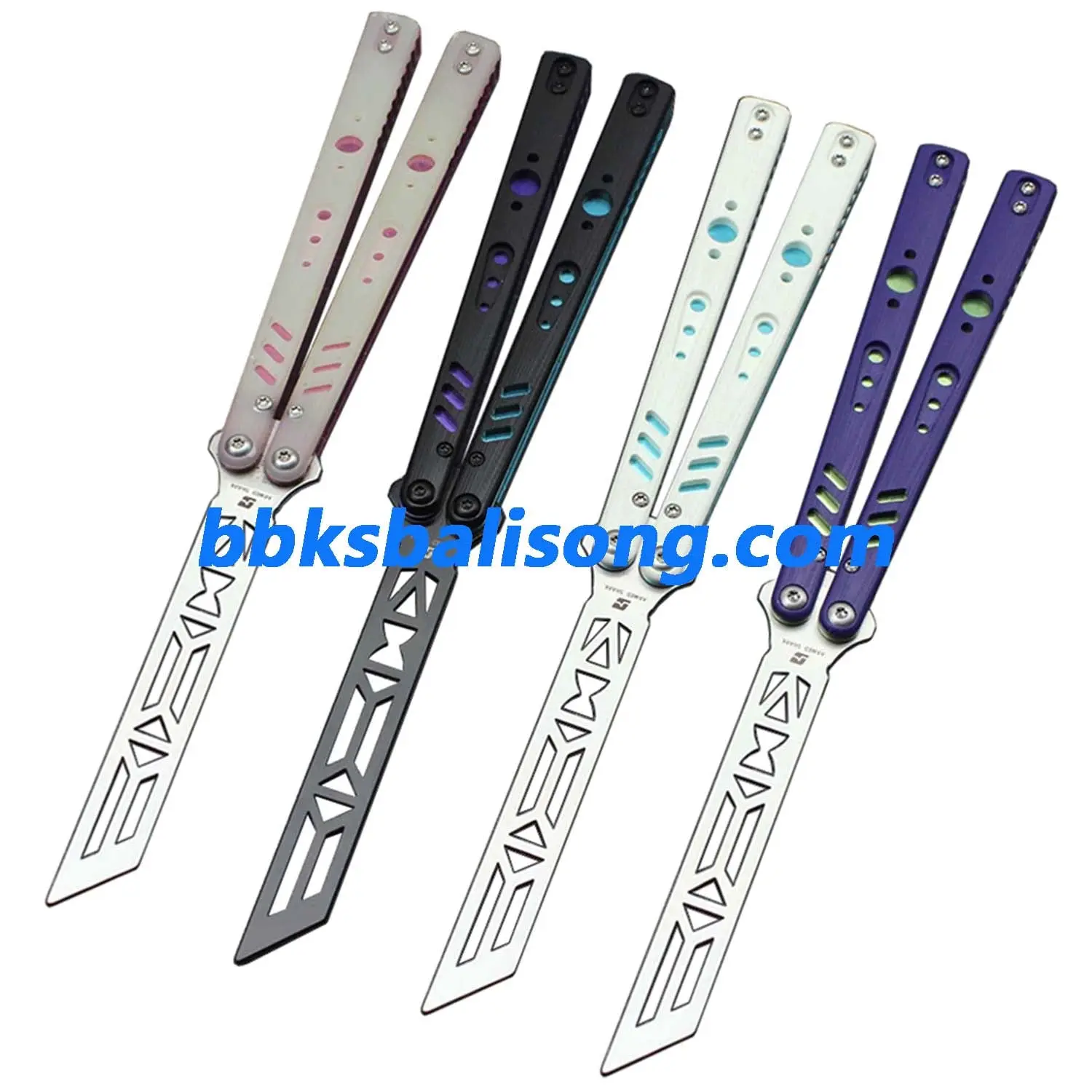 ARMED SHARK Aluminum Channel Replicant V2 Balisong Clone - Image 15