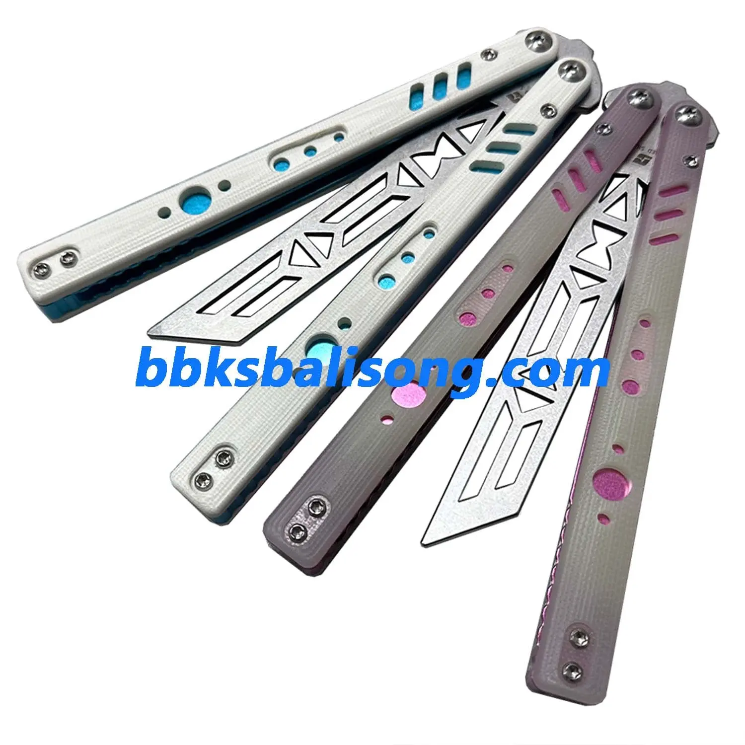 ARMED SHARK Aluminum Channel Replicant V2 Balisong Clone - Image 17