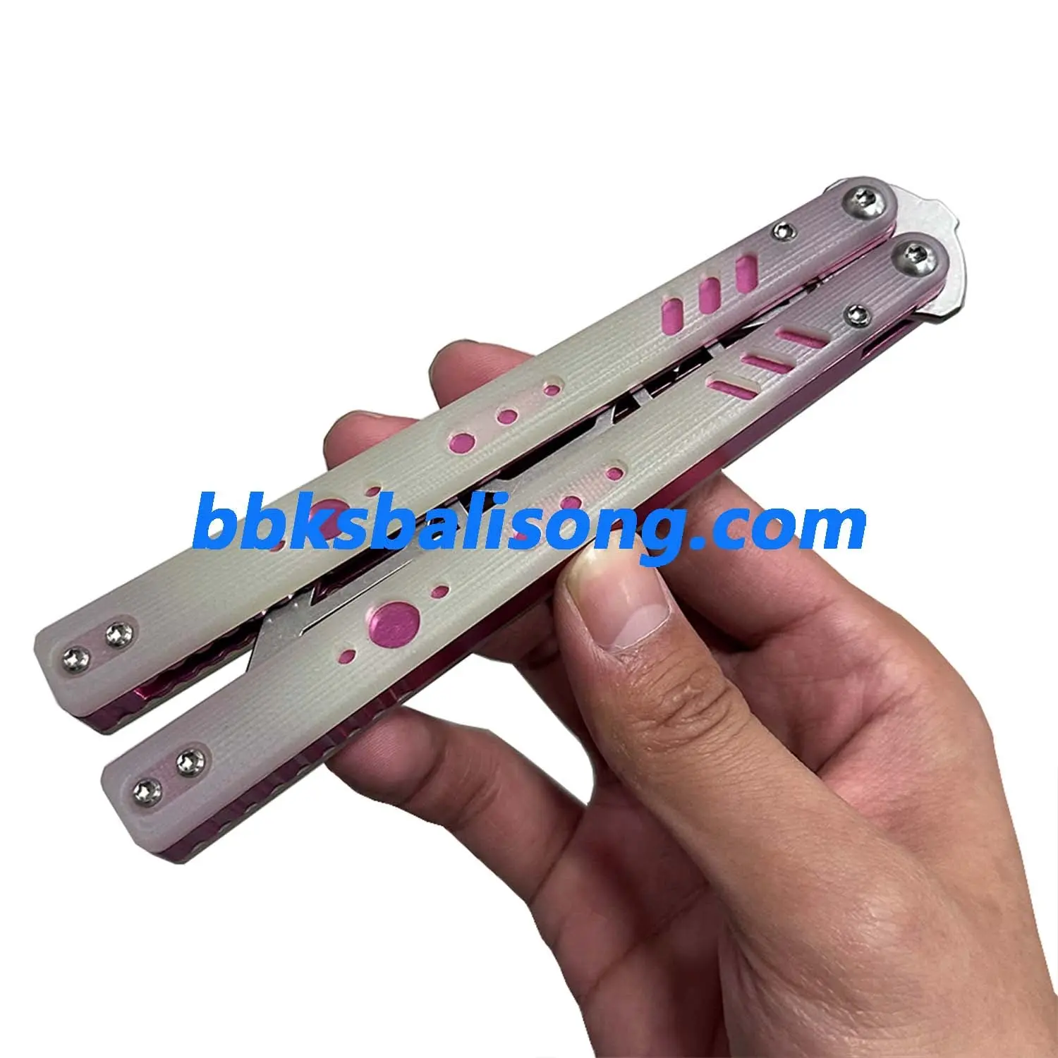 ARMED SHARK Aluminum Channel Replicant V2 Balisong Clone - Image 21