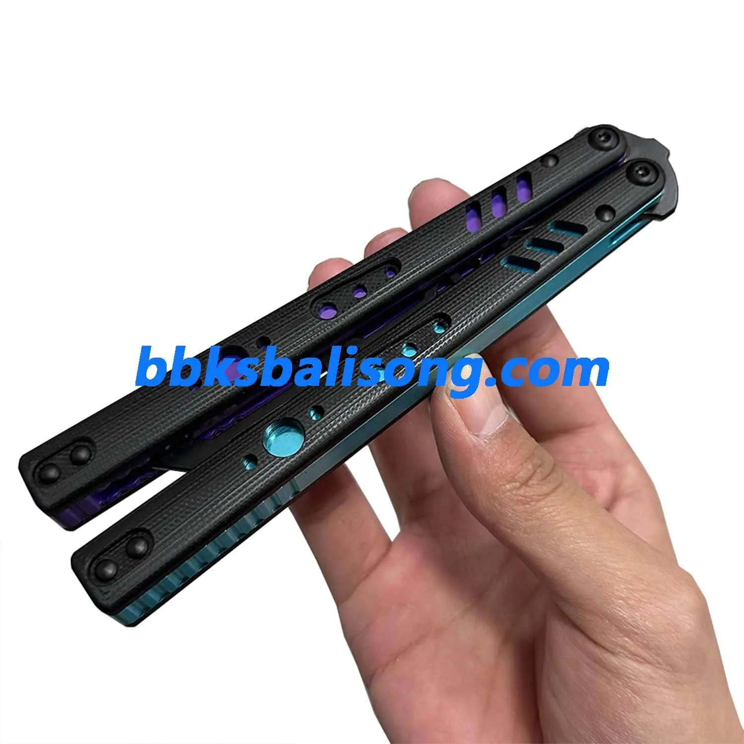 ARMED SHARK Aluminum Channel Replicant V2 Balisong Clone - Image 22