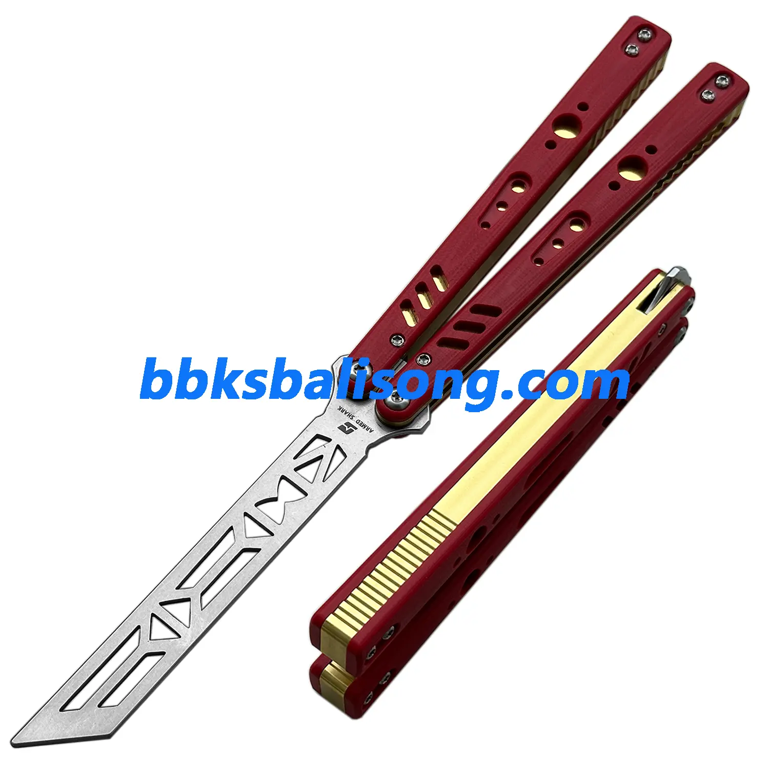 ARMED SHARK Aluminum Channel Replicant V2 Balisong Clone - Image 23