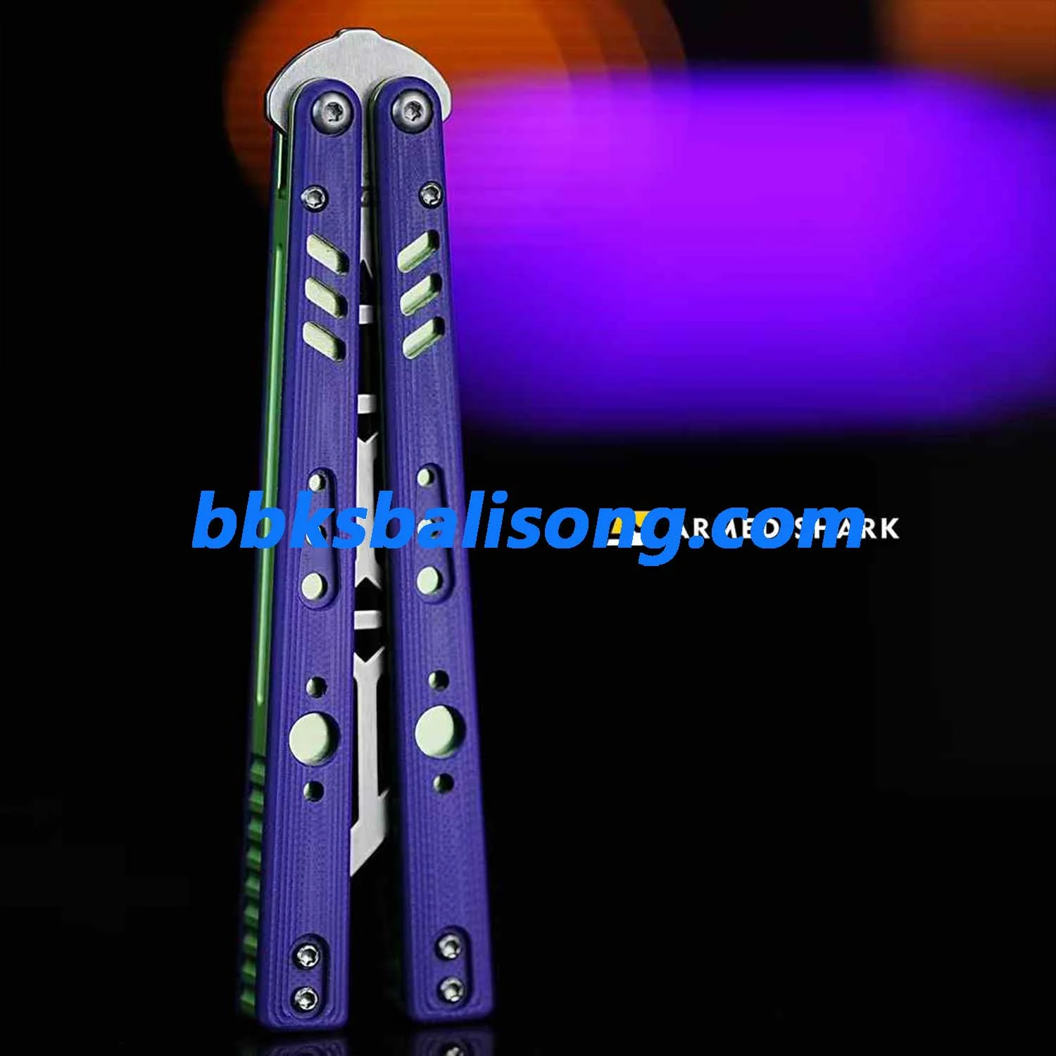 ARMED SHARK Aluminum Channel Replicant V2 Balisong Clone - Image 33