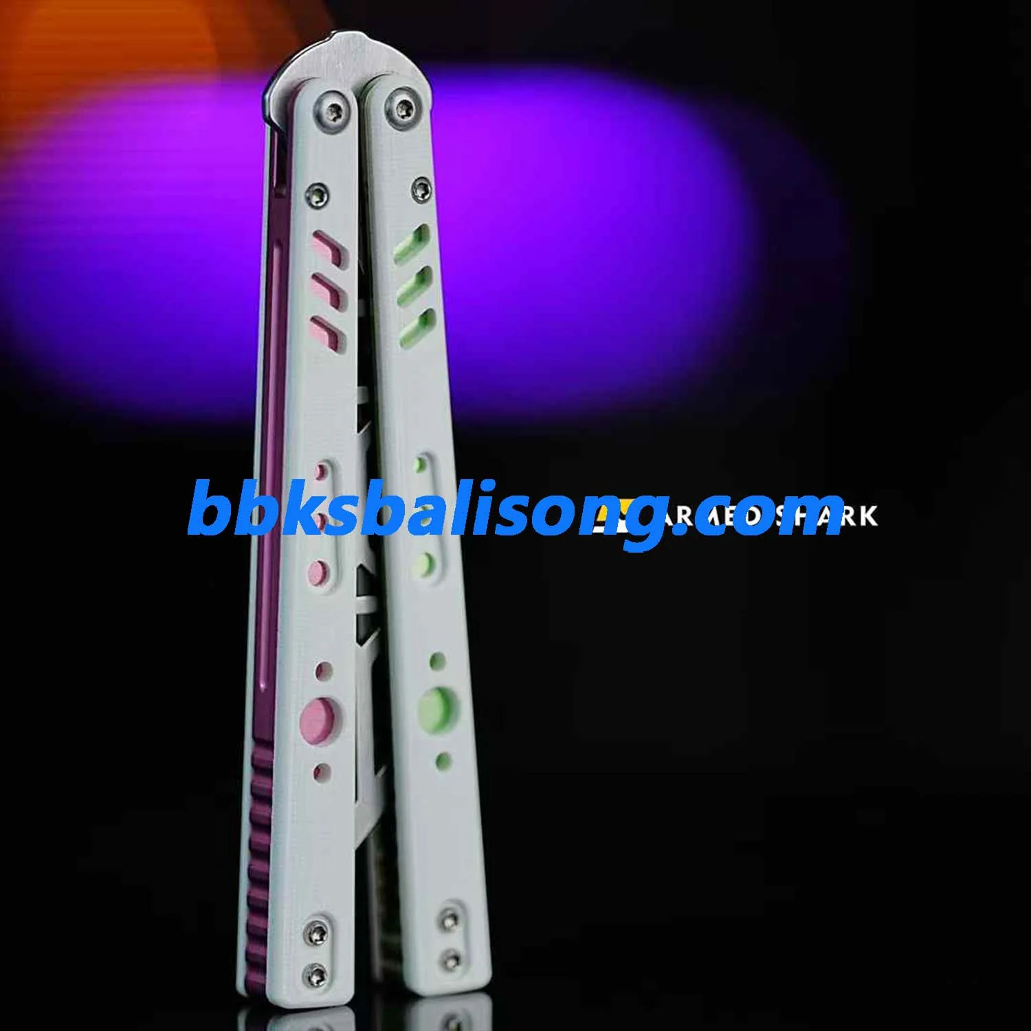 ARMED SHARK Aluminum Channel Replicant V2 Balisong Clone - Image 34