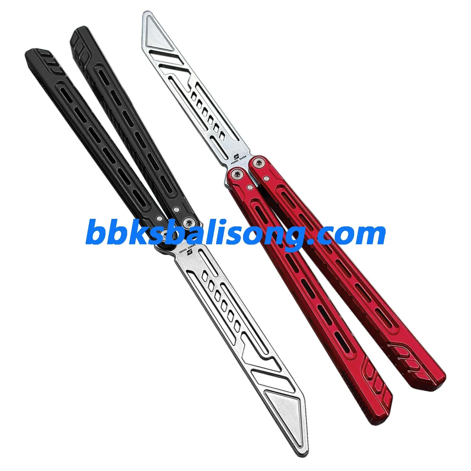ARMED SHARK Athena Balisong Trainer 7075 Aluminum - Image 4