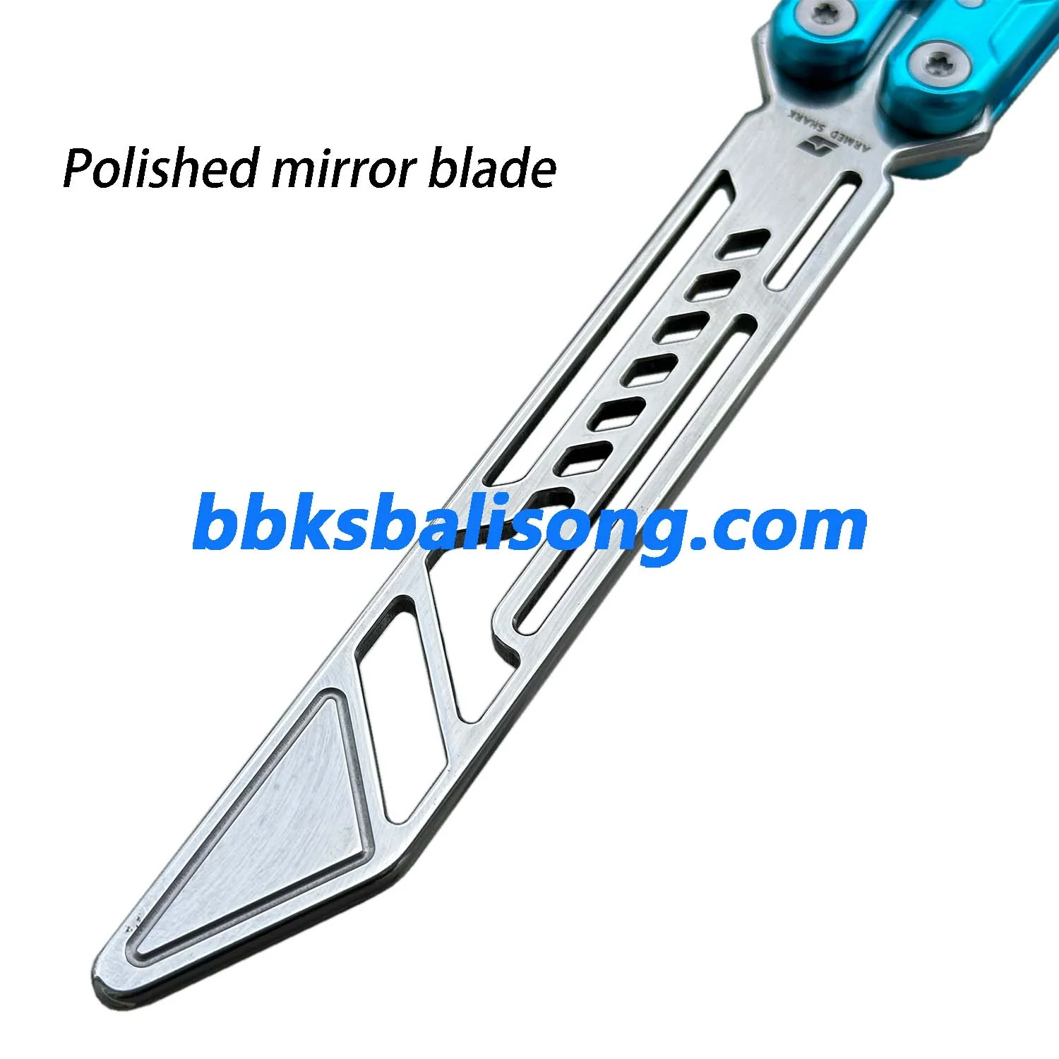 ARMED SHARK Athena Balisong Trainer 7075 Aluminum - Image 6