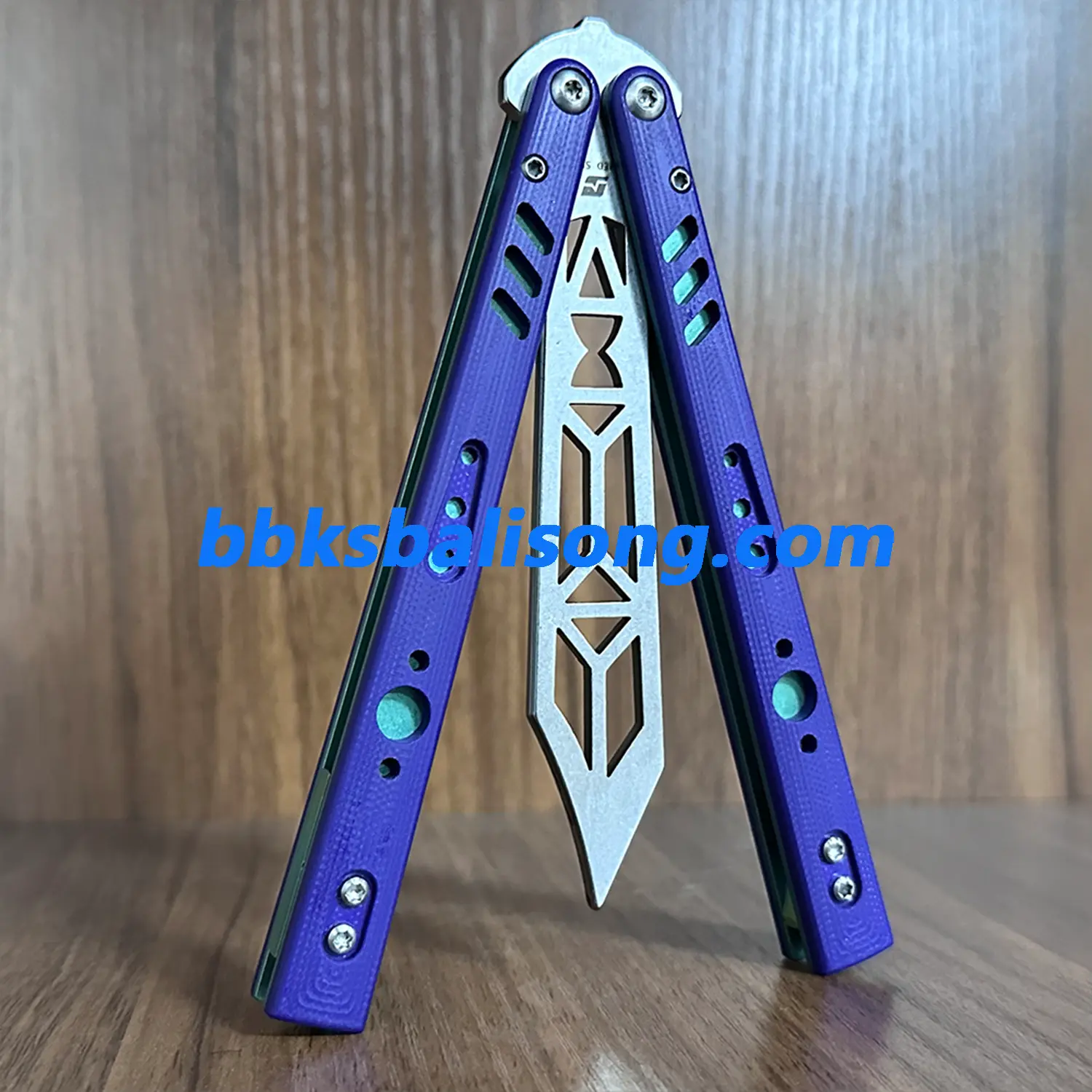 ARMED SHARK BRS Replicant (REP) Balisong Clone Titanium+G10 Handle - Image 10
