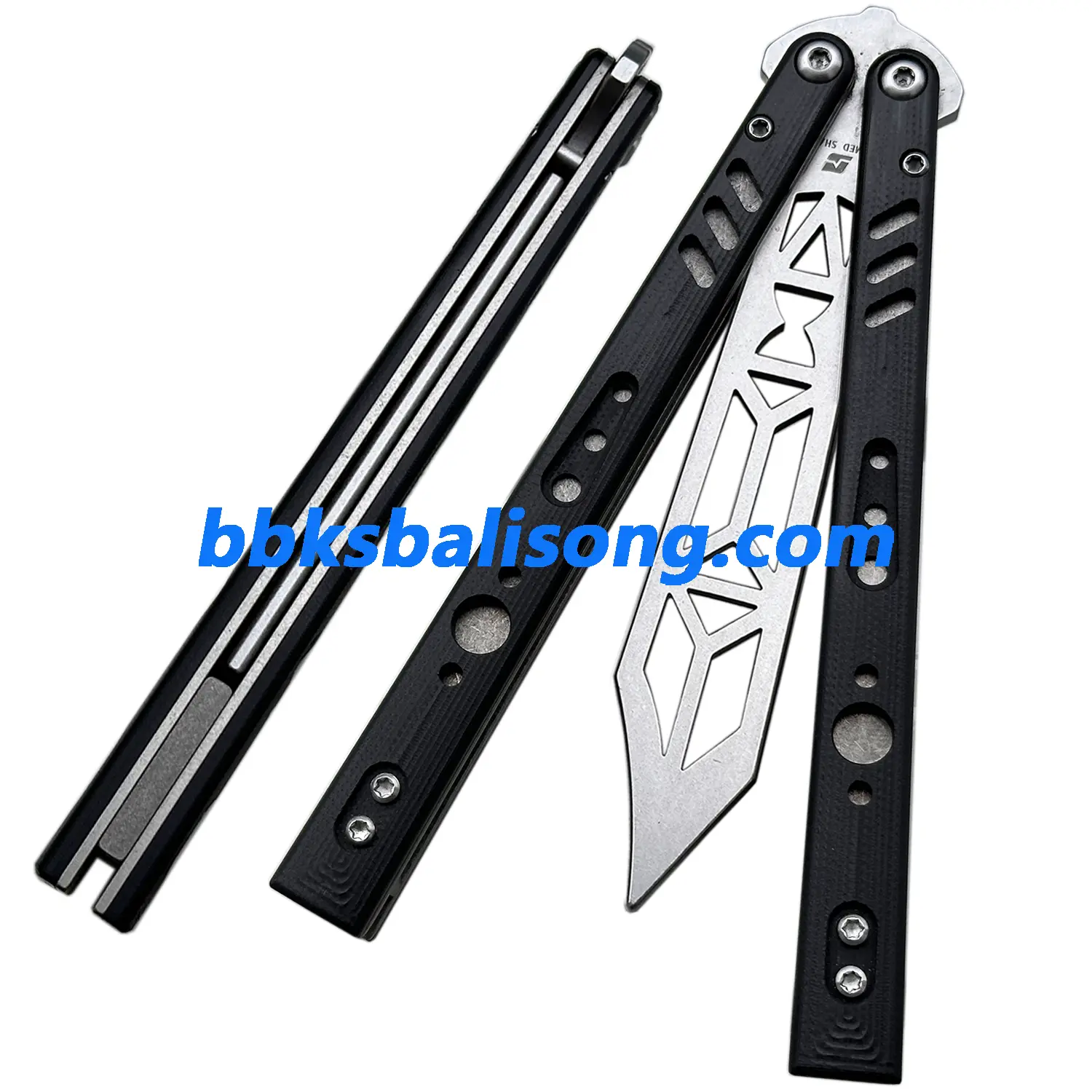 ARMED SHARK BRS Replicant (REP) Balisong Clone Titanium+G10 Handle - Image 16