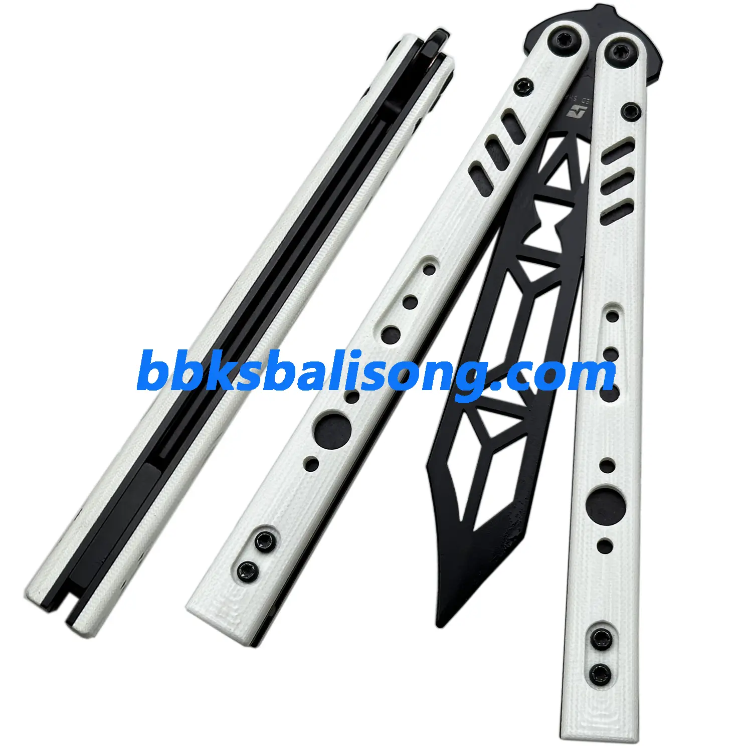 ARMED SHARK BRS Replicant (REP) Balisong Clone Titanium+G10 Handle - Image 17