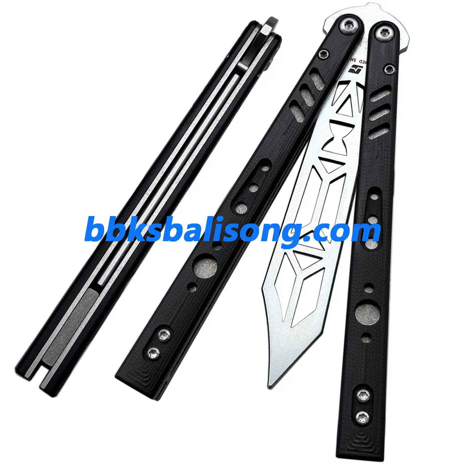 ARMED SHARK BRS Replicant (REP) Balisong Clone Titanium+G10 Handle - Image 19