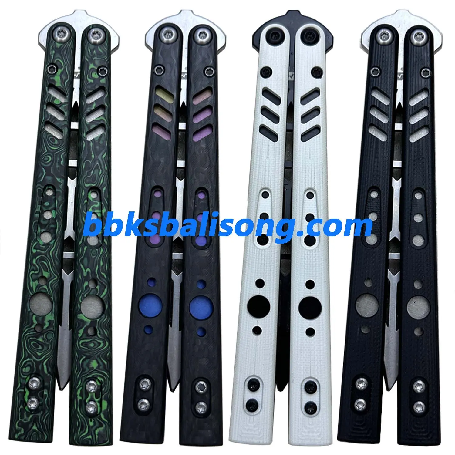 ARMED SHARK BRS Replicant (REP) Balisong Clone Titanium+G10 Handle - Image 6