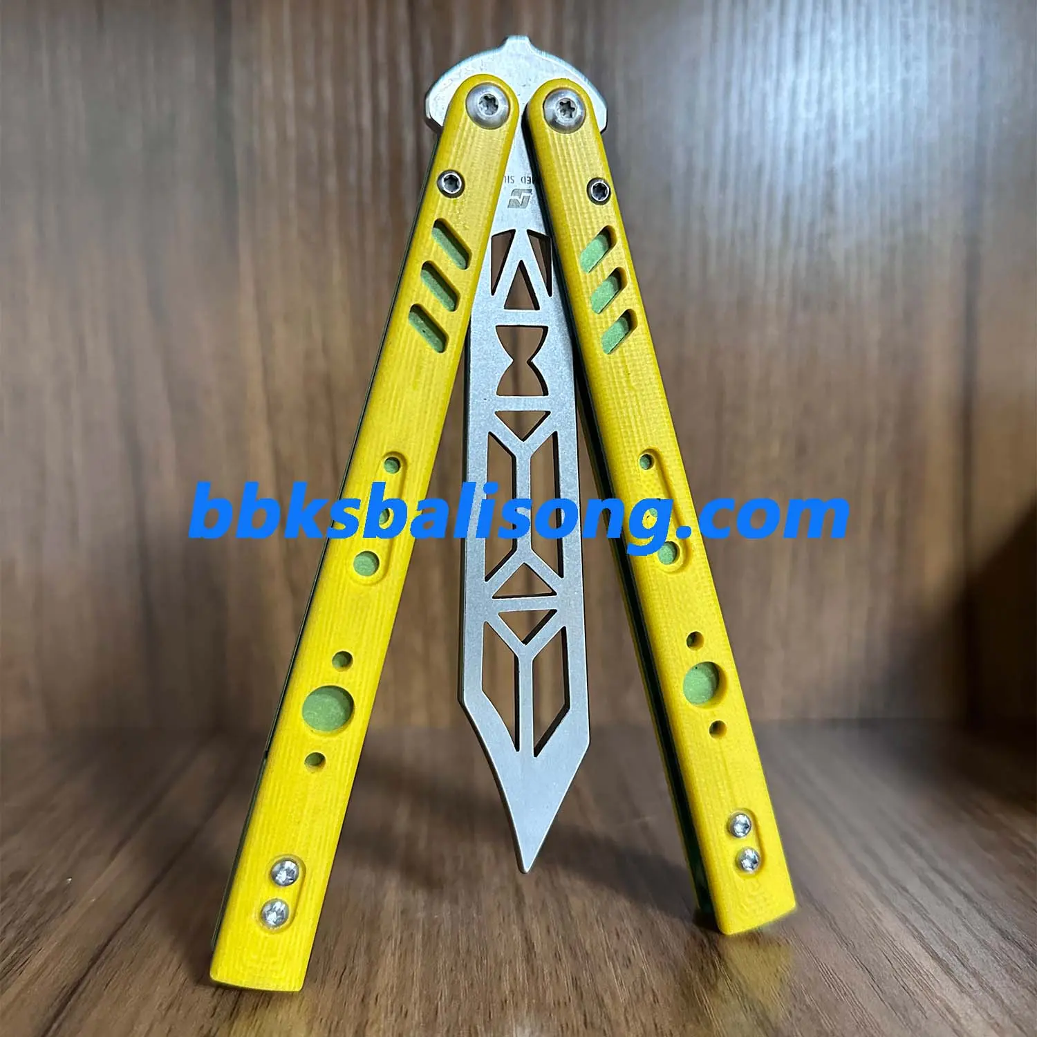 ARMED SHARK BRS Replicant (REP) Balisong Clone Titanium+G10 Handle - Image 8