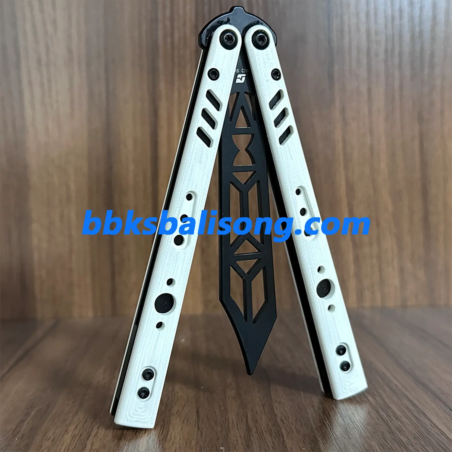ARMED SHARK BRS Replicant (REP) Balisong Clone Titanium+G10 Handle - Image 9