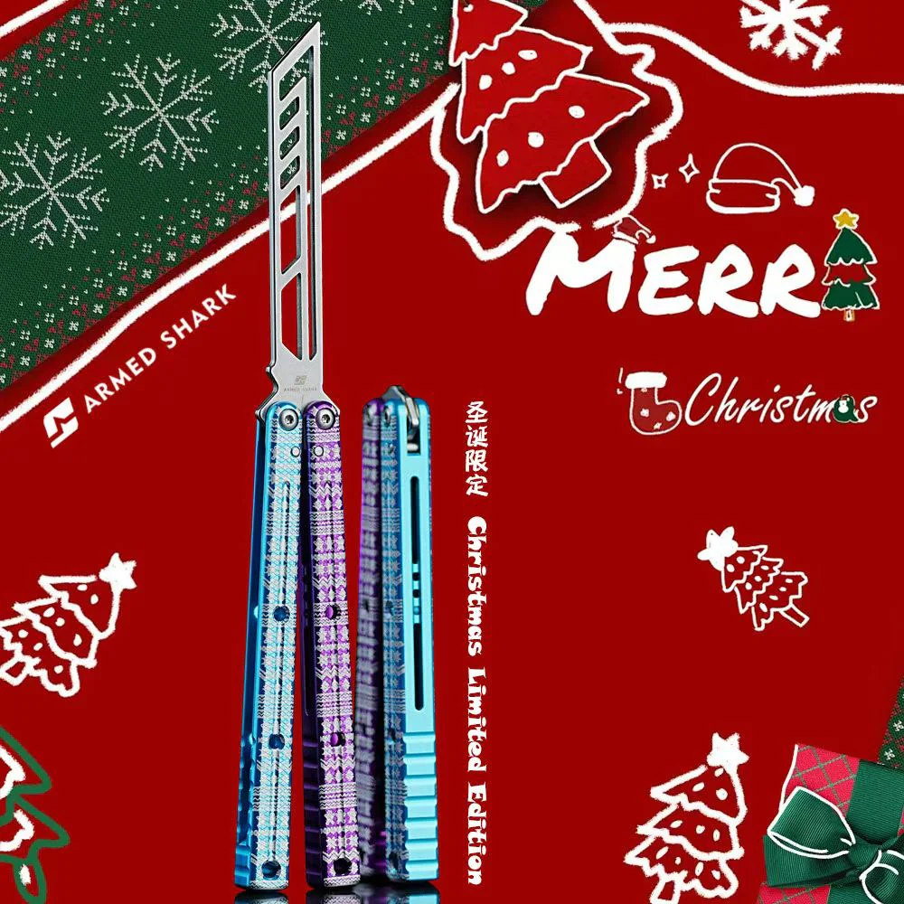 ARMED SHARK Christmas Limited Balisong Colors - Image 17