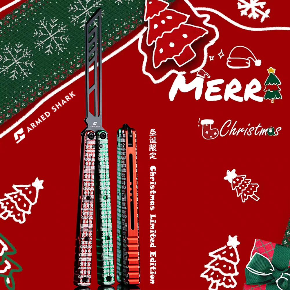 ARMED SHARK Christmas Limited Balisong Colors - Image 20