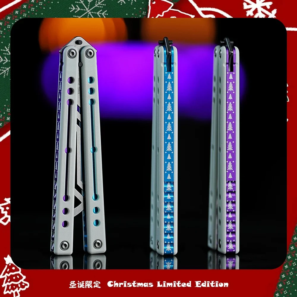ARMED SHARK Christmas Limited Balisong Colors - Image 4