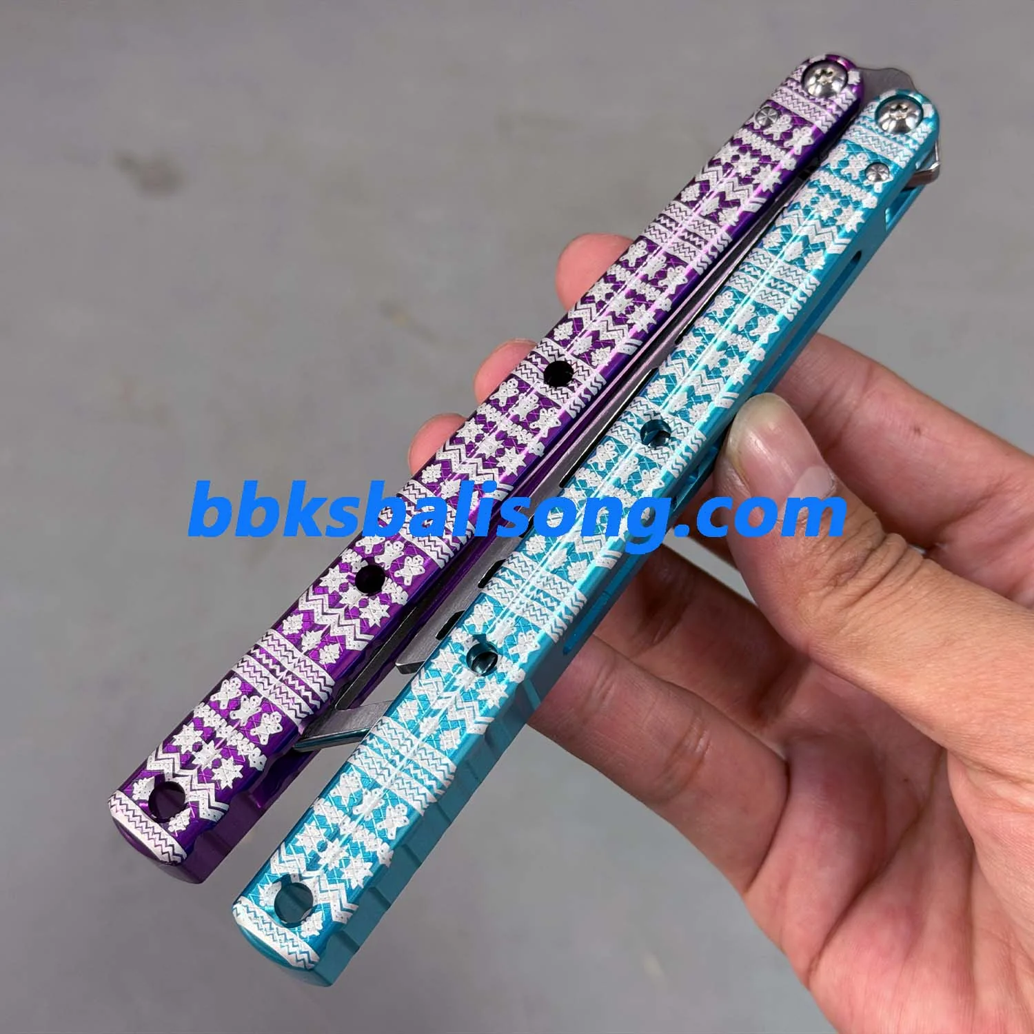 ARMED SHARK Christmas Limited Balisong Colors - Image 9