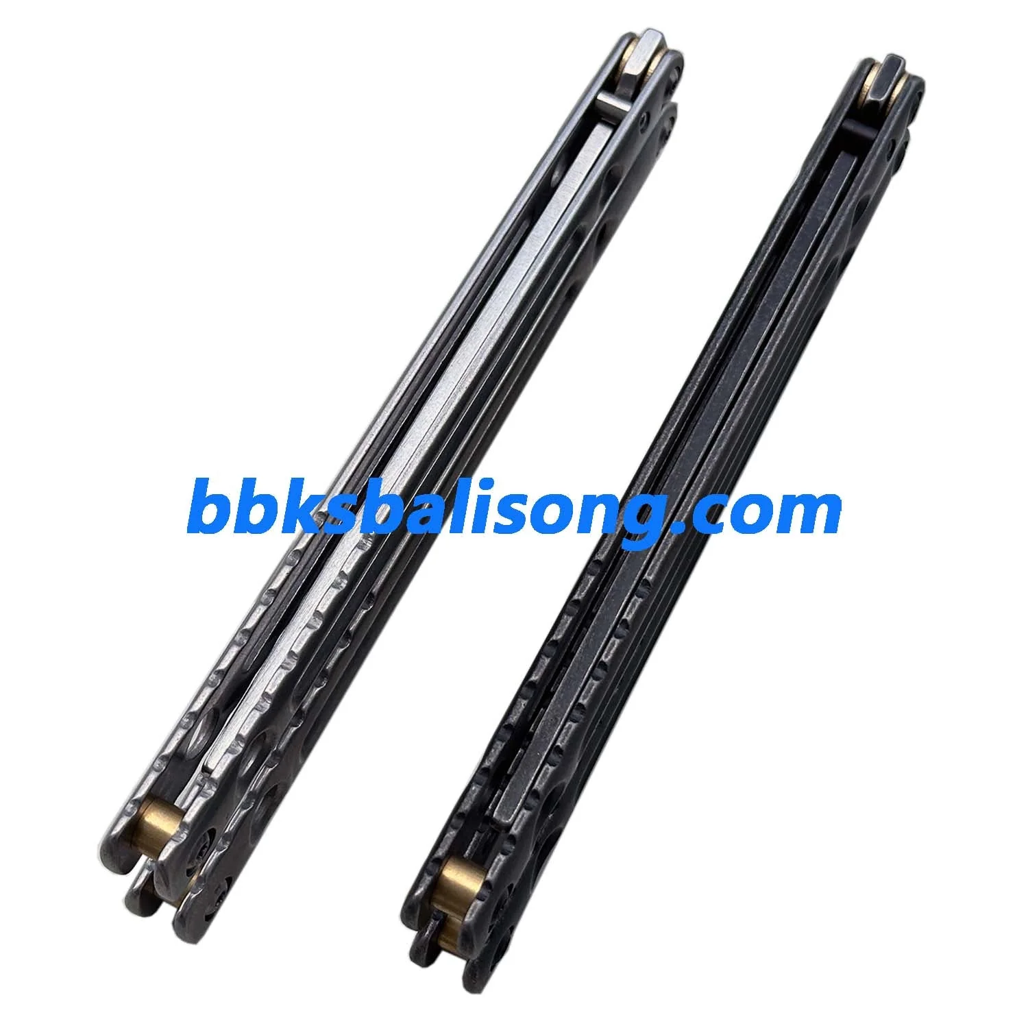 ARMED SHARK Danger Wanderer Balisong Trainer Bushings System Stainless steel Handle - Image 12