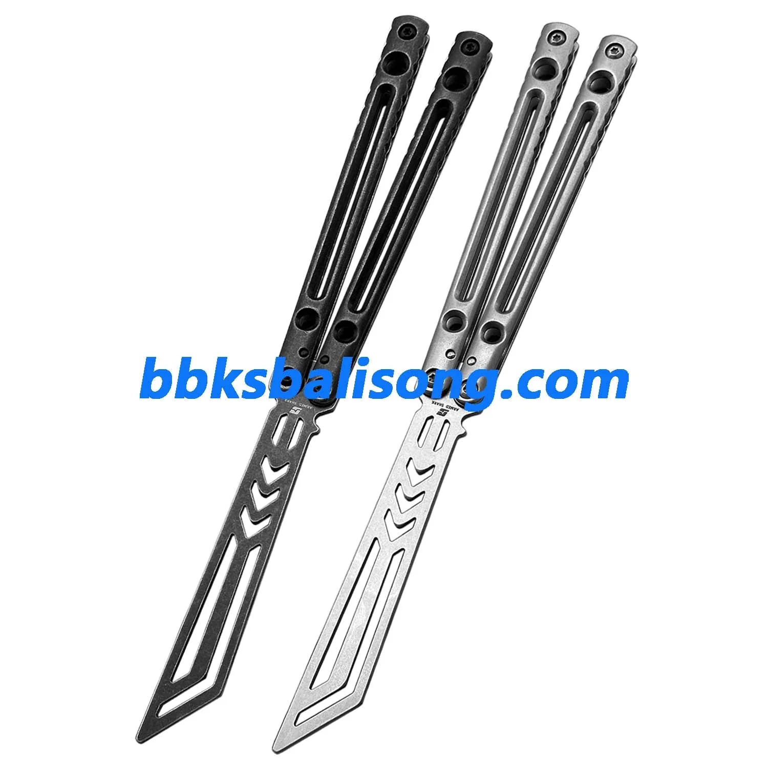 ARMED SHARK Danger Wanderer Balisong Trainer Bushings System Stainless steel Handle - Image 13