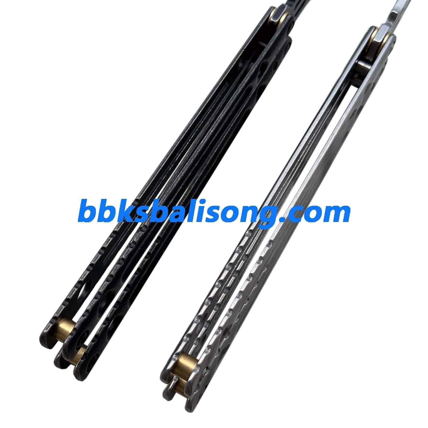 ARMED SHARK Danger Wanderer Balisong Trainer Bushings System Stainless steel Handle - Image 16