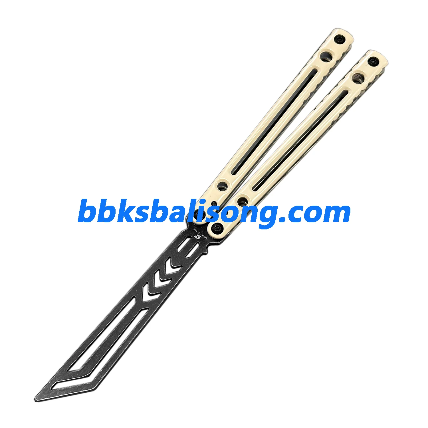 ARMED SHARK Danger Wanderer Balisong Trainer Bushings System Stainless steel Handle - Image 24