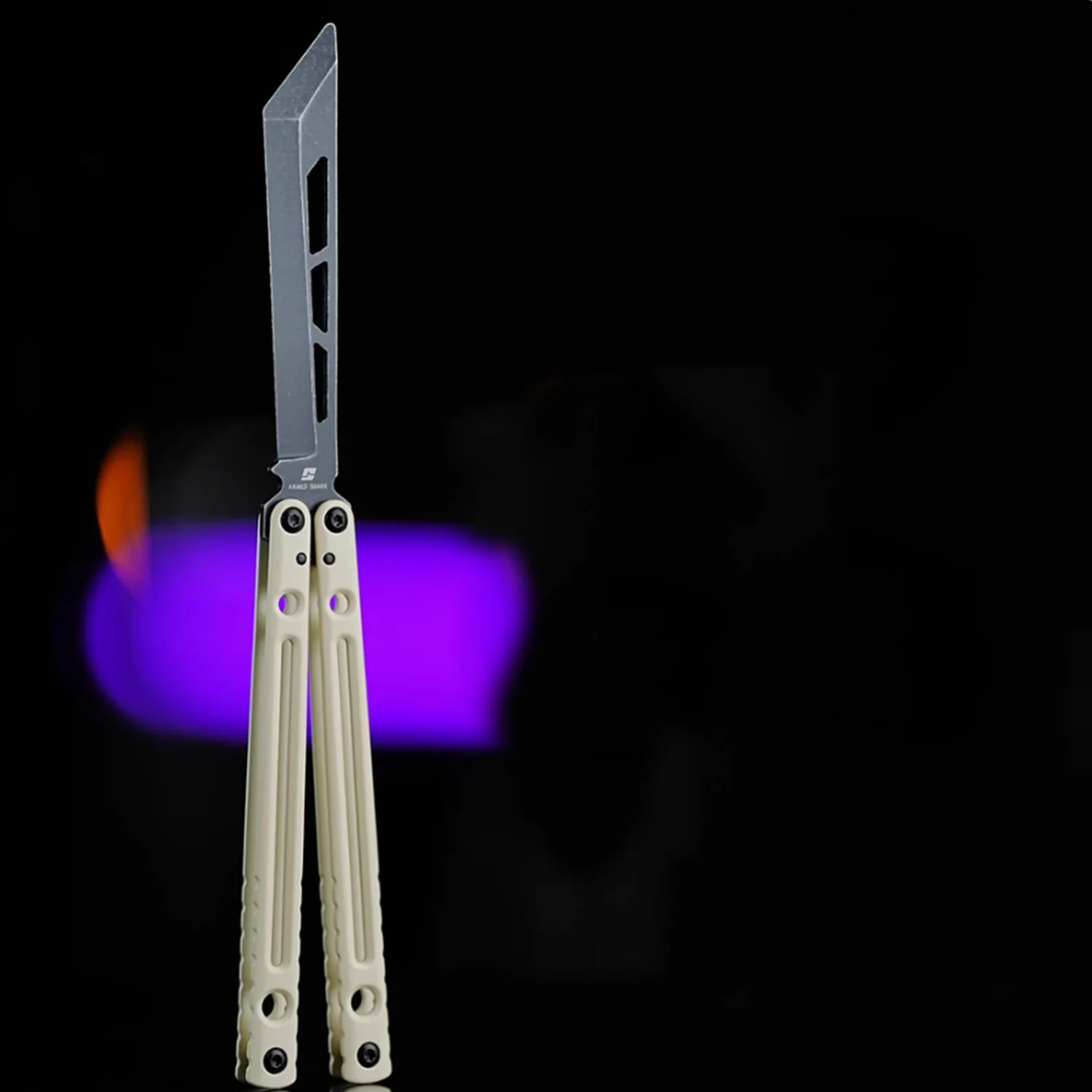 ARMED SHARK Danger Wanderer Balisong Trainer Bushings System Stainless steel Handle - Image 25