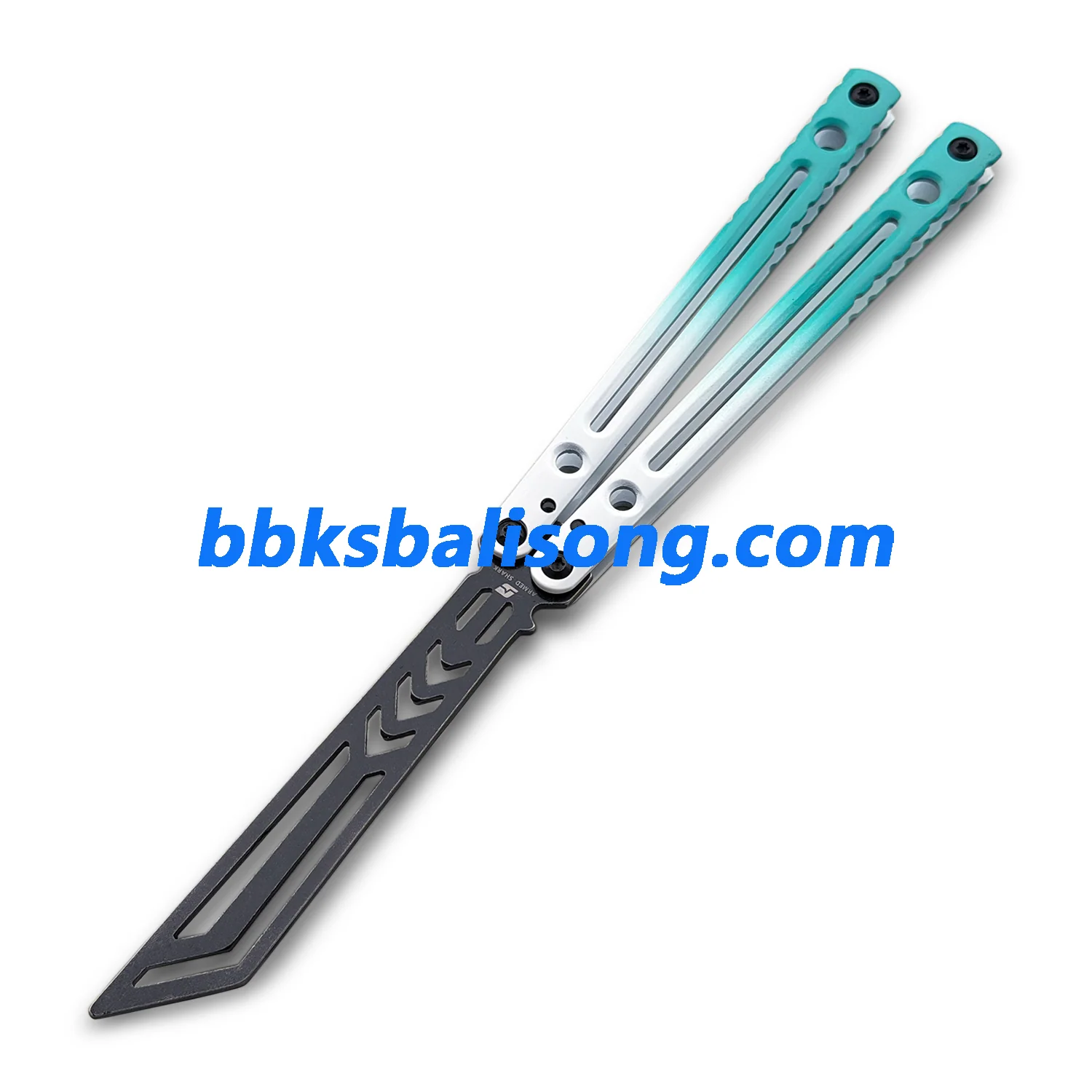 ARMED SHARK Danger Wanderer Balisong Trainer Bushings System Stainless steel Handle - Image 31