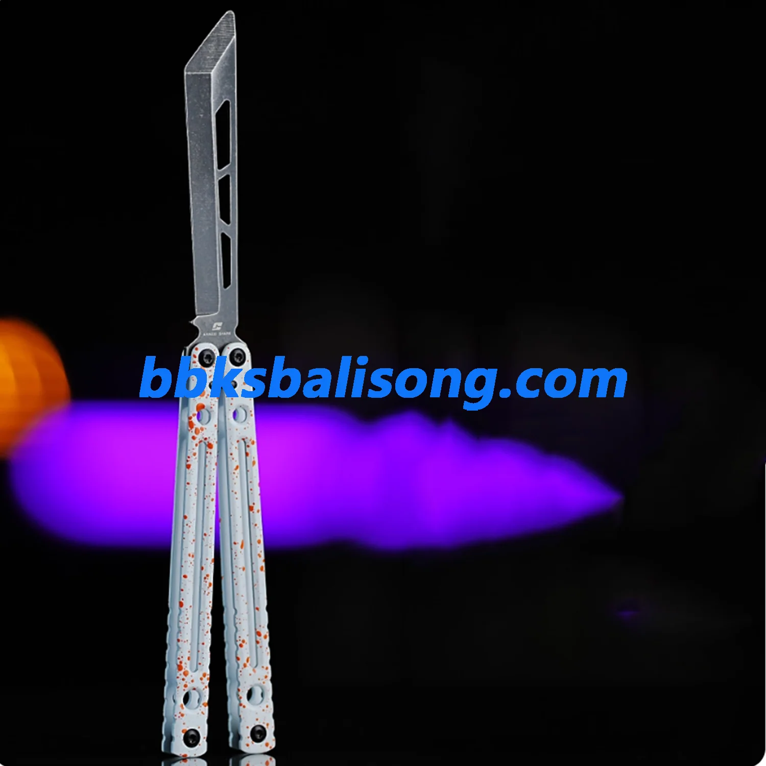 ARMED SHARK Danger Wanderer Balisong Trainer Bushings System Stainless steel Handle - Image 33