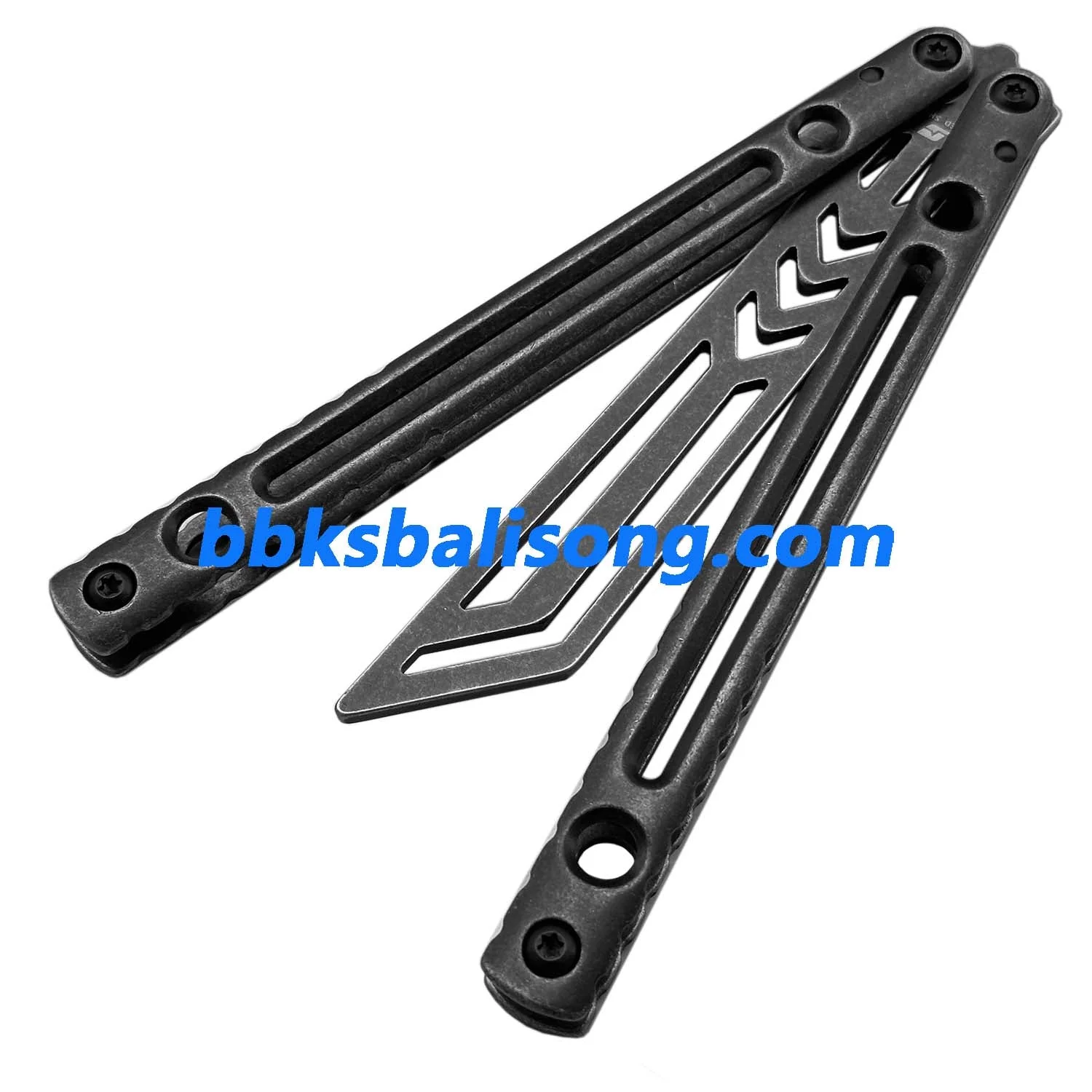 ARMED SHARK Danger Wanderer Balisong Trainer Bushings System Stainless steel Handle - Image 6