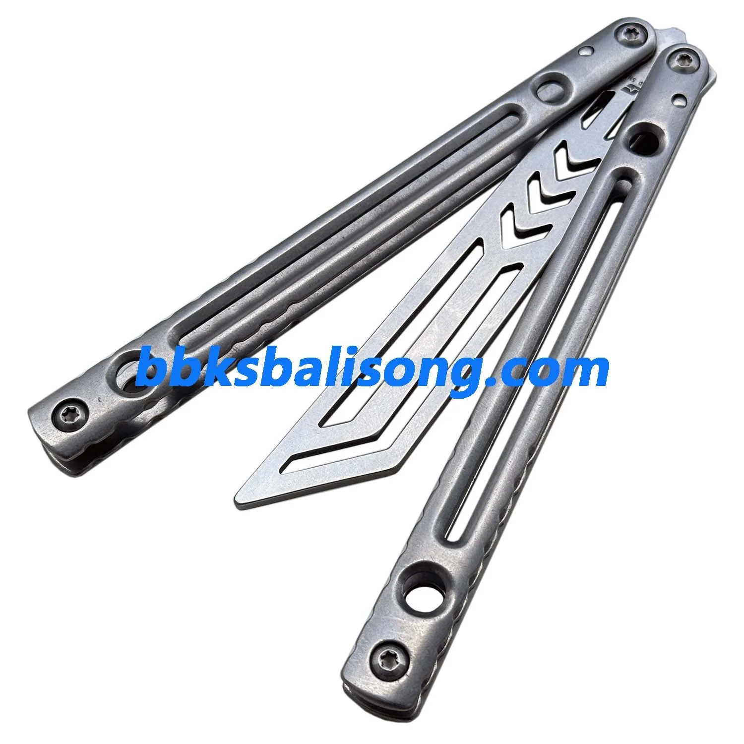 ARMED SHARK Danger Wanderer Balisong Trainer Bushings System Stainless steel Handle - Image 7