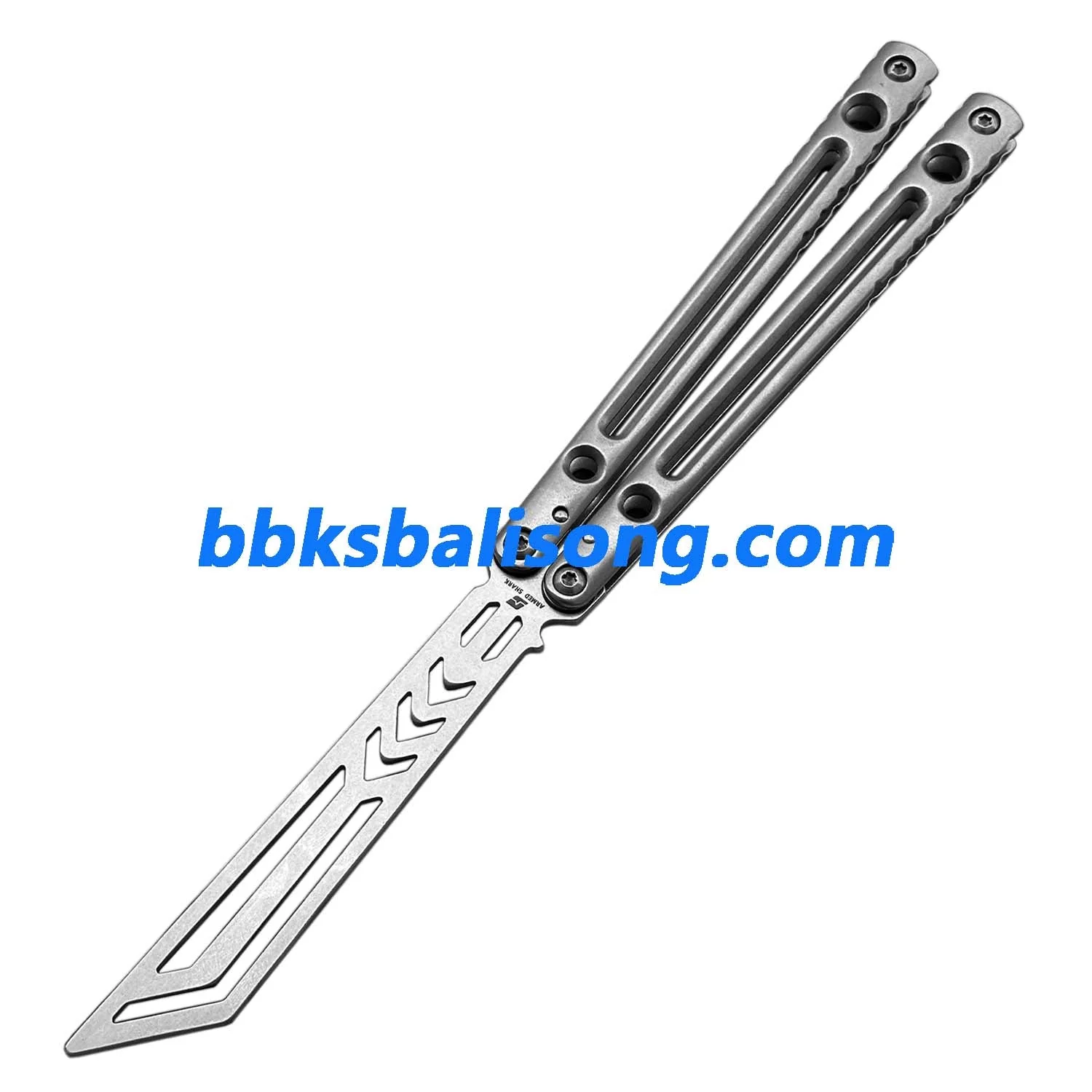 ARMED SHARK Danger Wanderer Balisong Trainer Bushings System Stainless steel Handle - Image 9