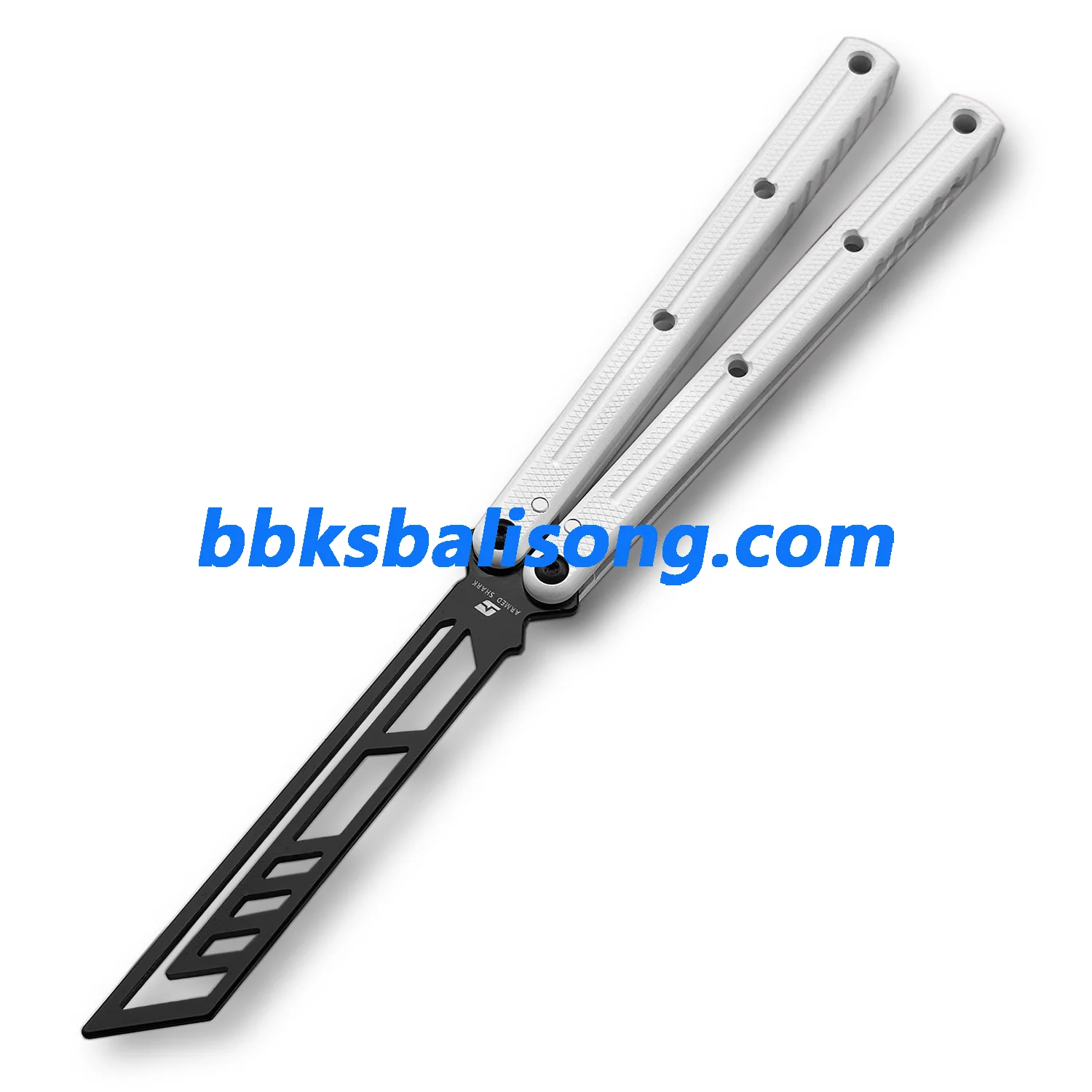 ARMED SHARK Krake Raken (Kraken) V3 Balisong Clone 7075 Aluminum Handle - Image 49