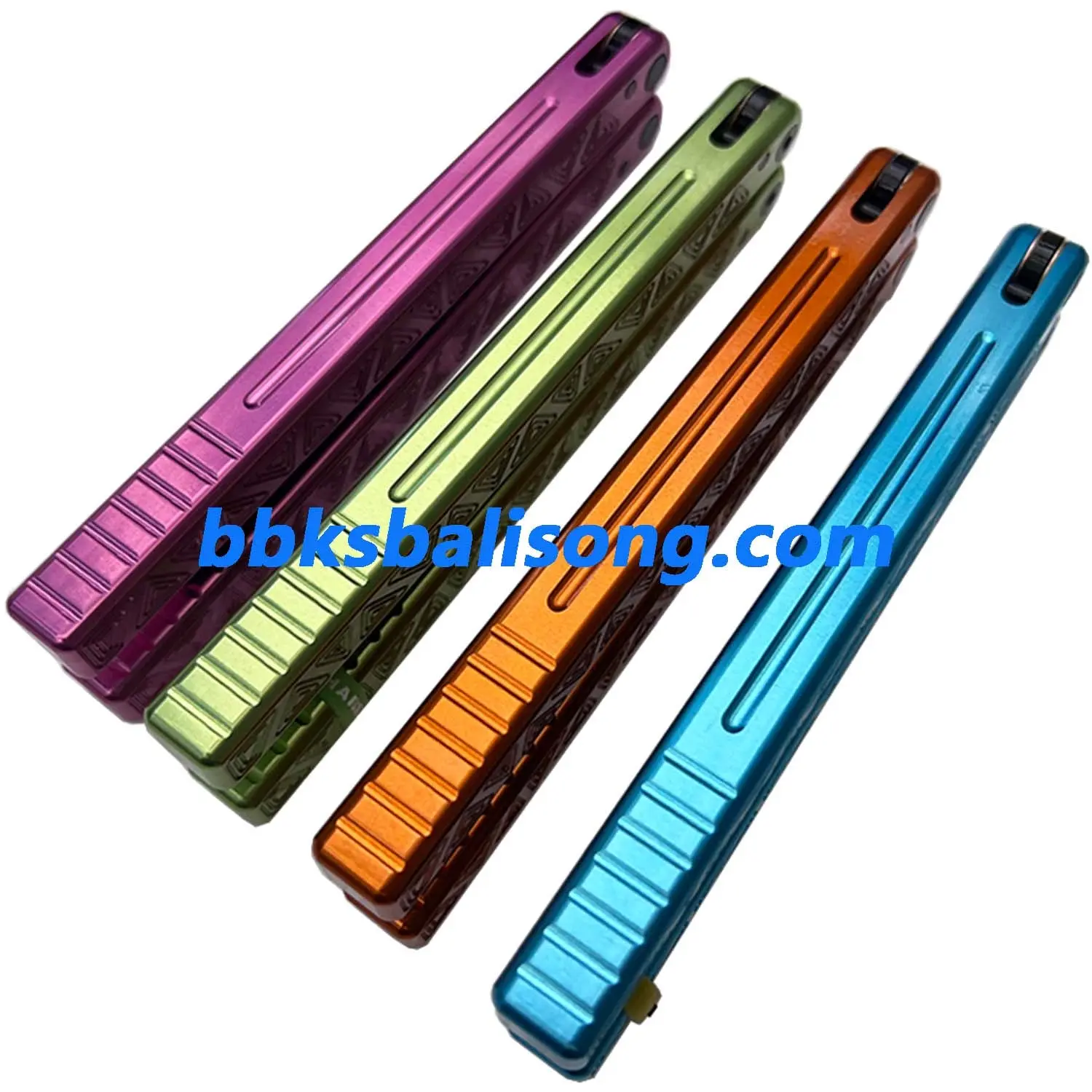 ARMED SHARK Glidr Original 4 Balisong Clone 7075 Aluminum Handle - Image 10